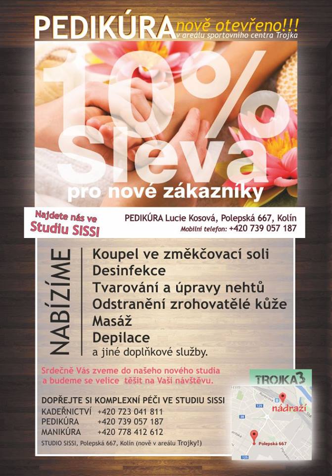 Pedikúra Lucie Kosová foto 2