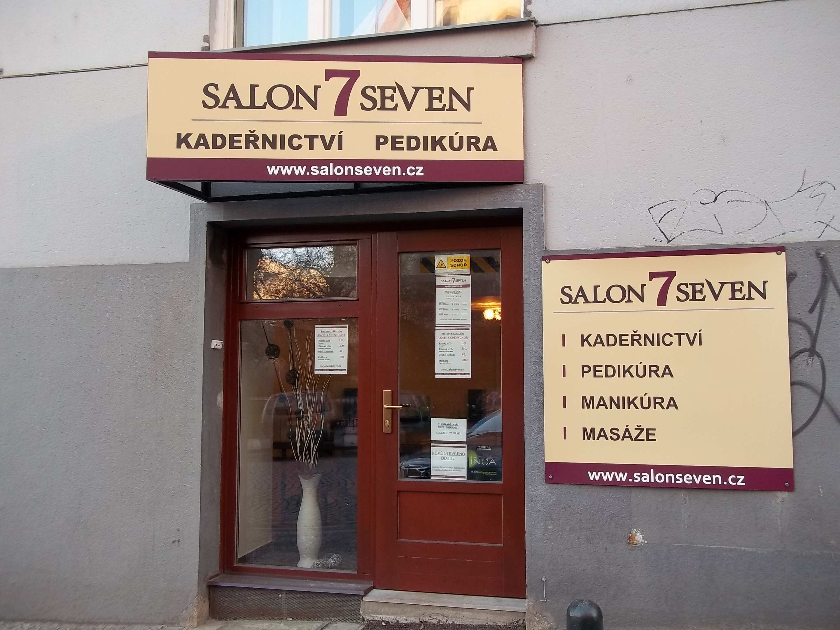 Salon7Seven - kadeřnictví Markéta Papadopulu