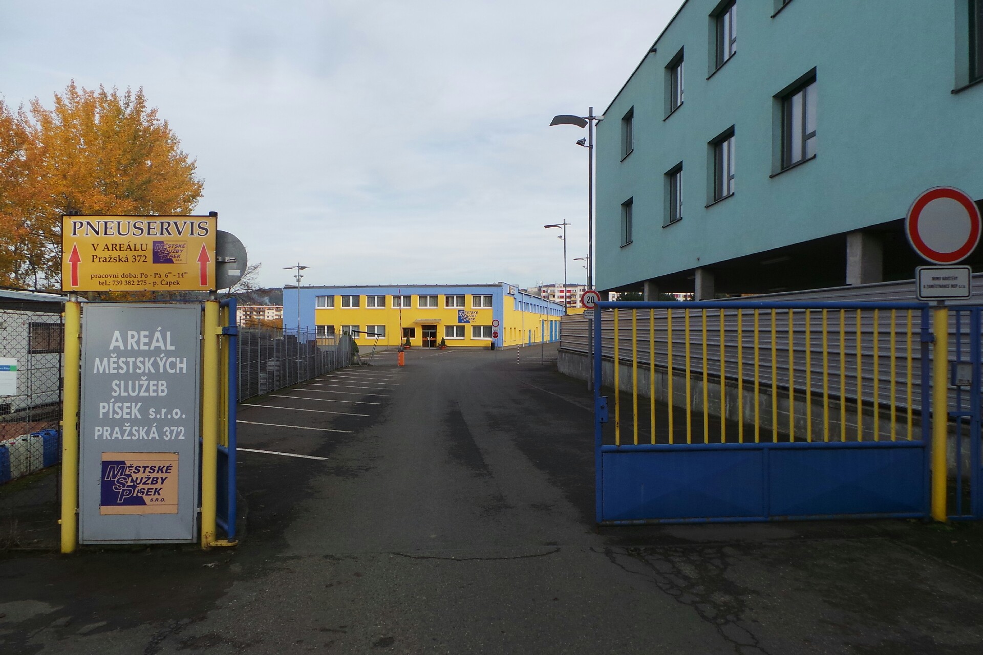 Městské služby Písek - Pneuservis