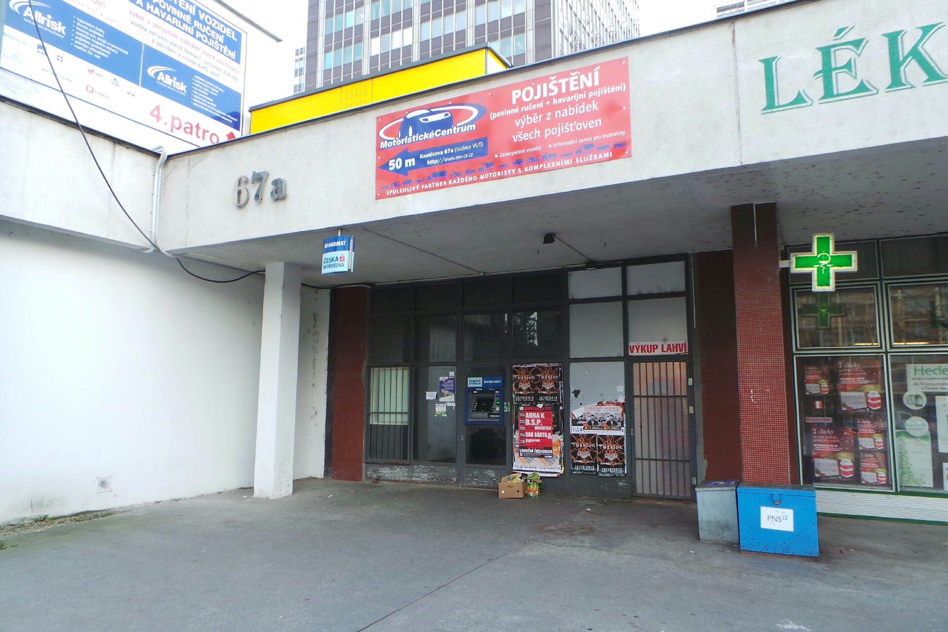 Bankomat České spořitelny