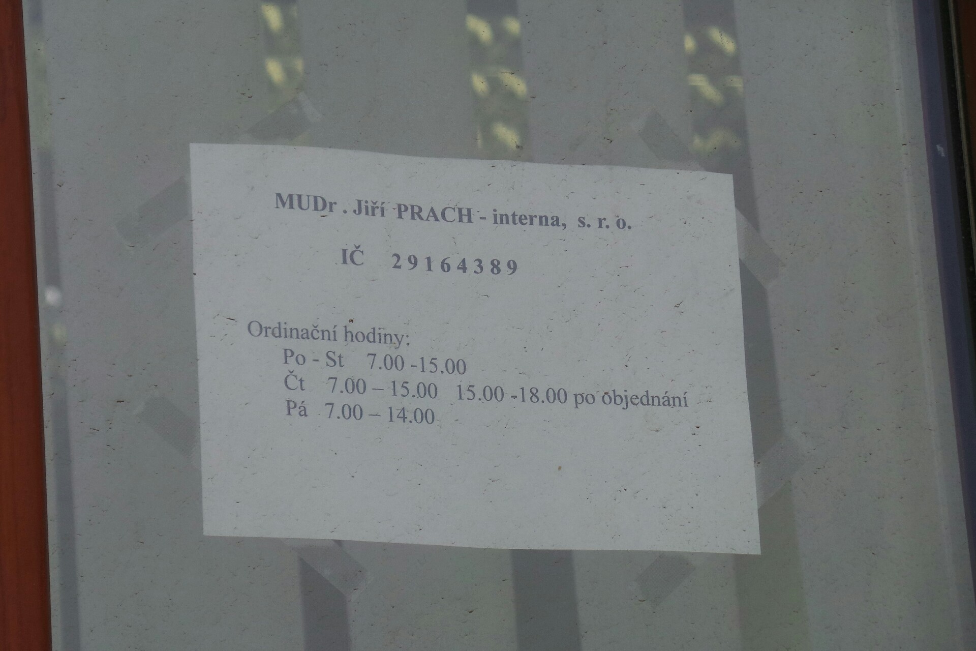MUDr. Jiří Prach - interní ambulance, s.r.o. foto 2