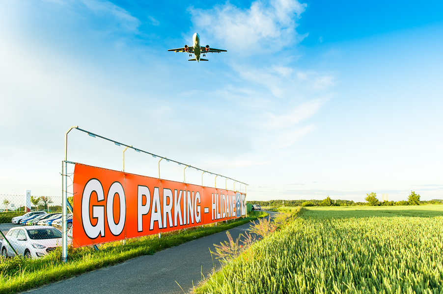 GO parking, parkování Letiště Václava Havla Praha foto 2
