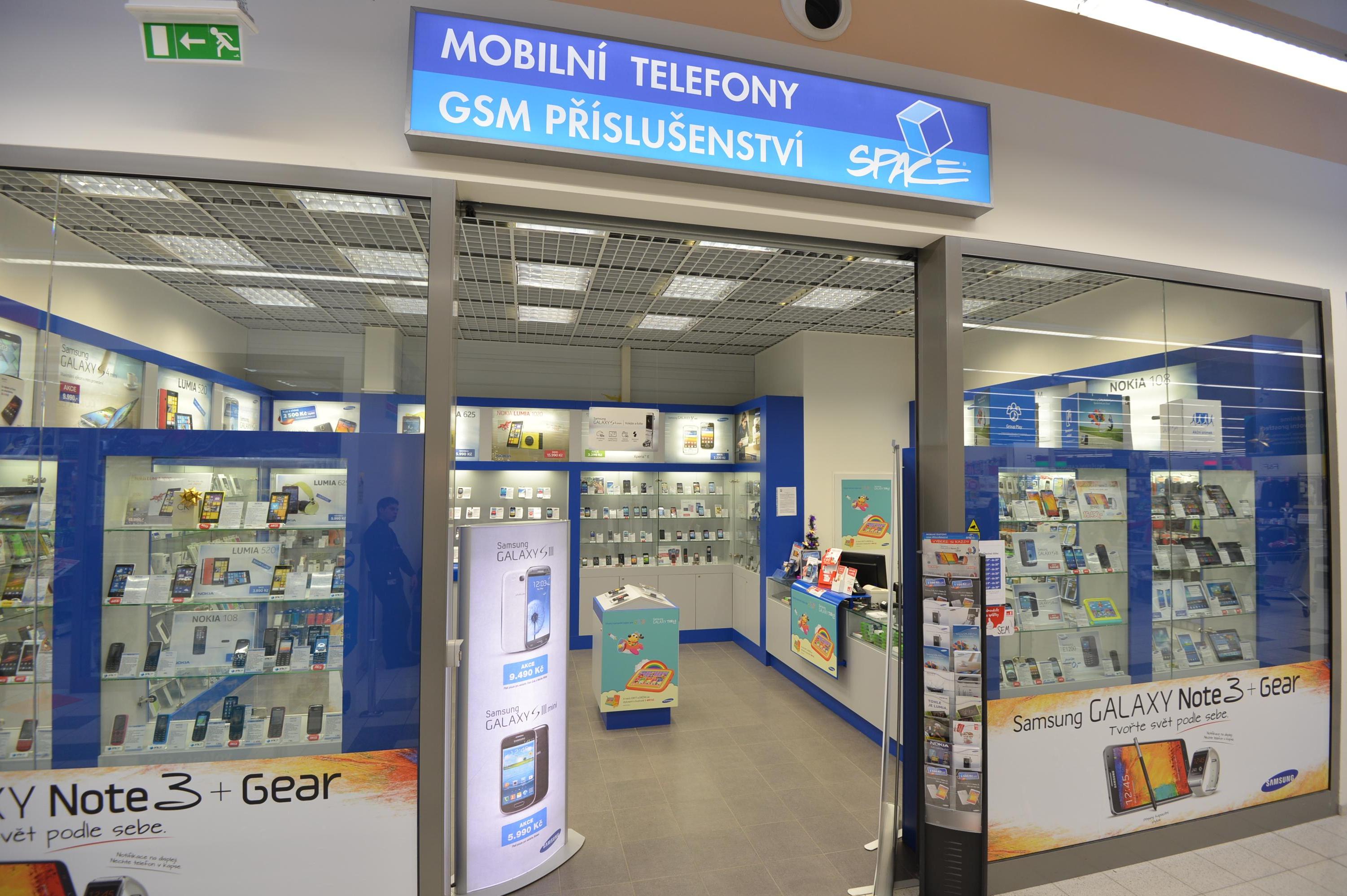 SPACE mobilní telefony