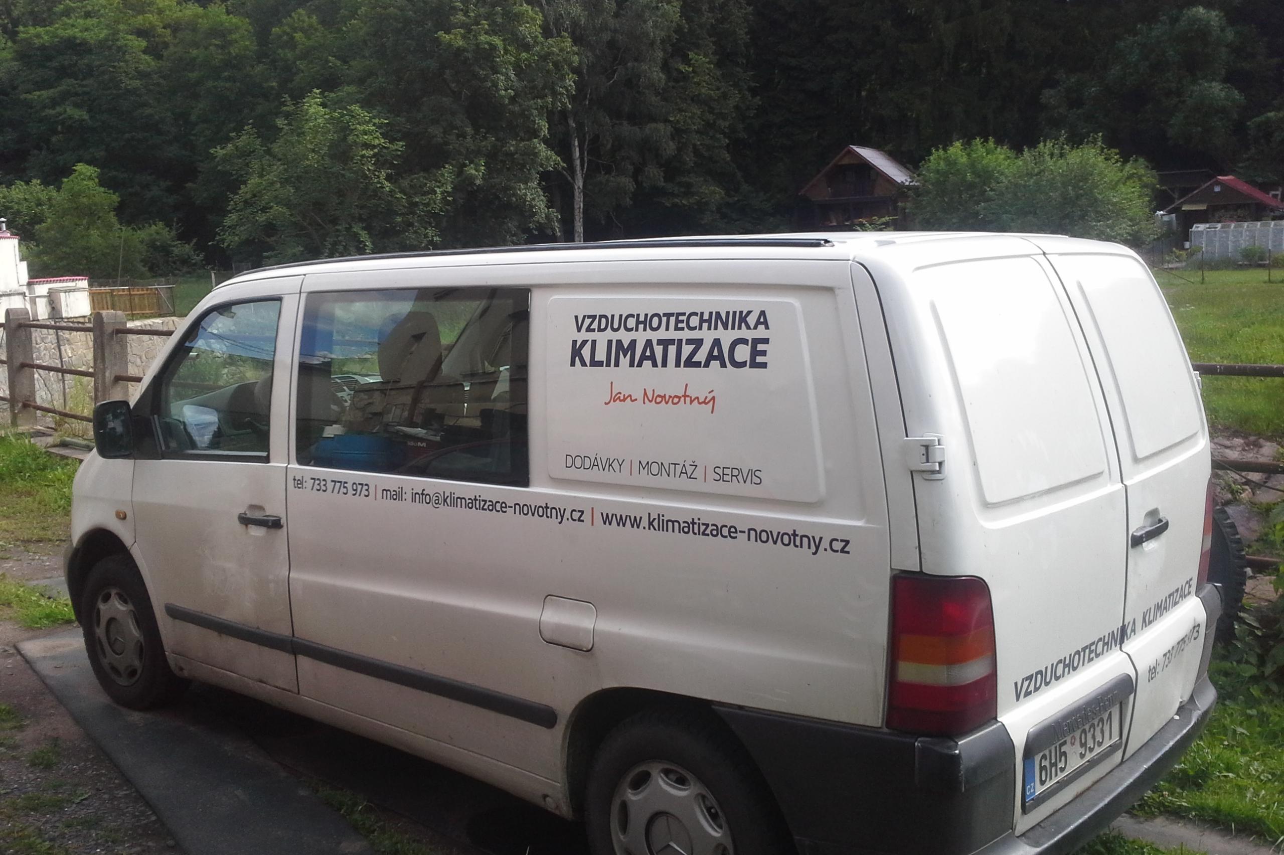 Vzduchotechnika klimatizace Novotný