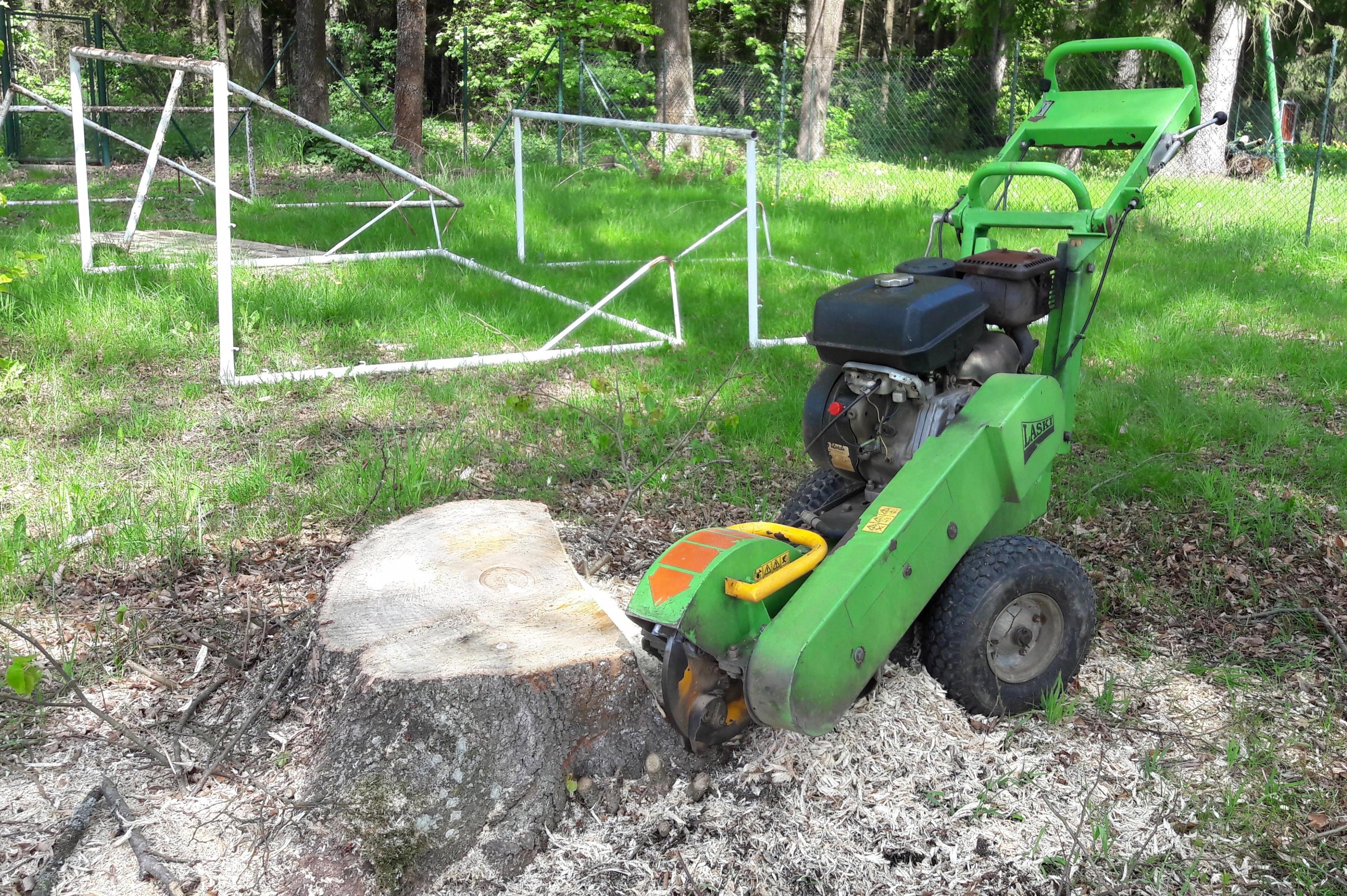 František Richter - kácení-frézování