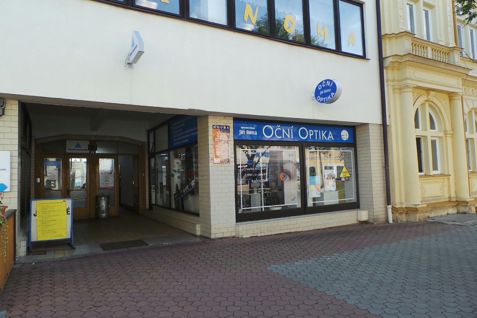 Oční optika - Jiří Bíma