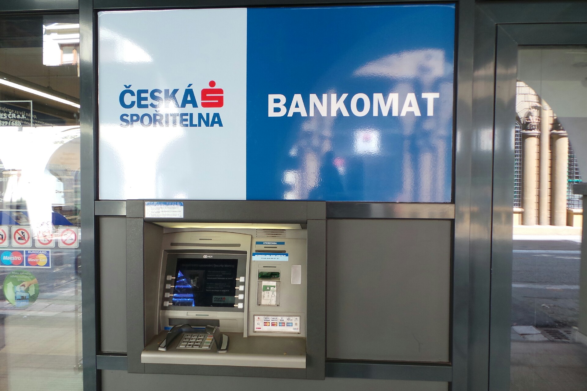 Bankomat České spořitelny