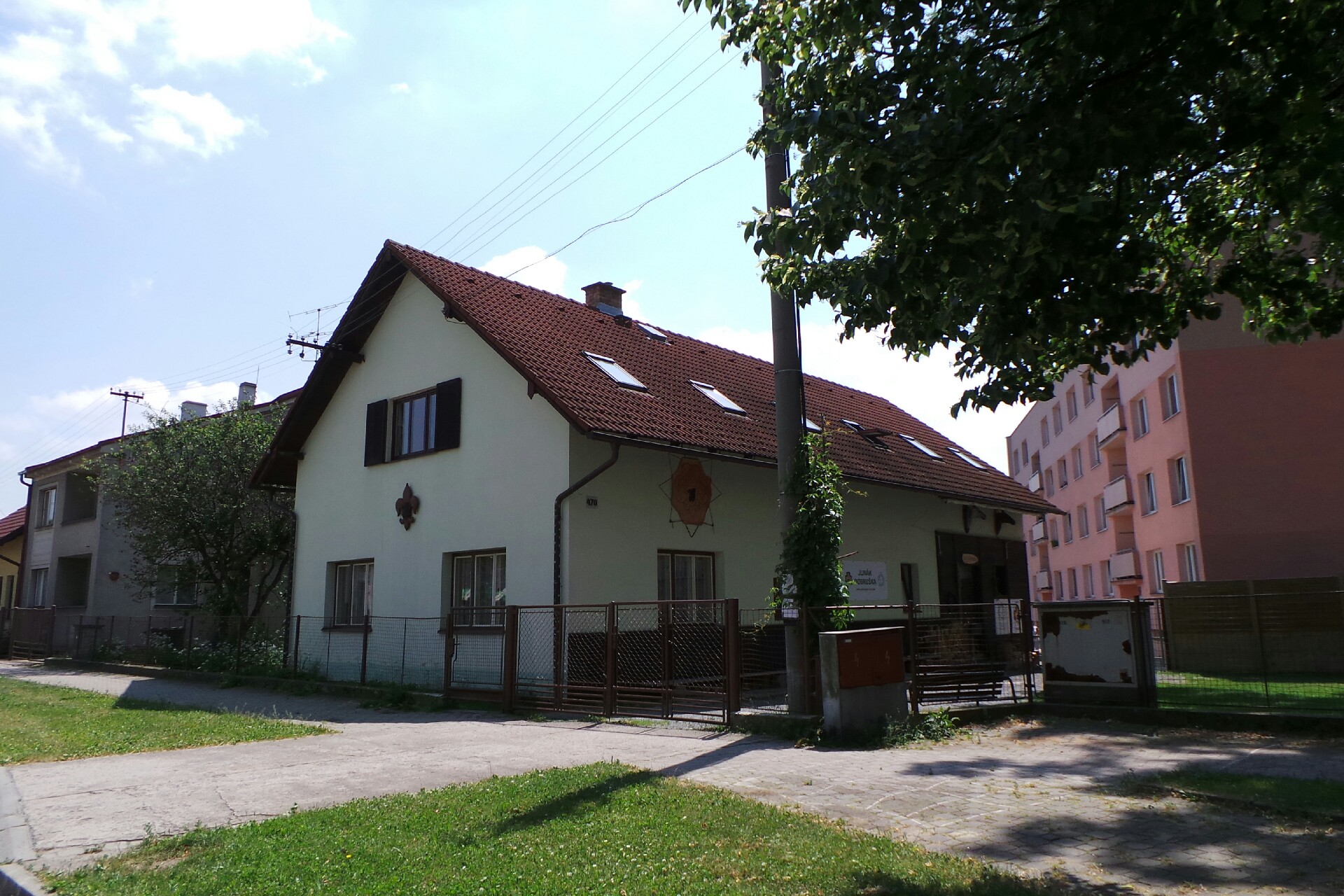 Junák - český skaut, středisko Dobruška - klubovna