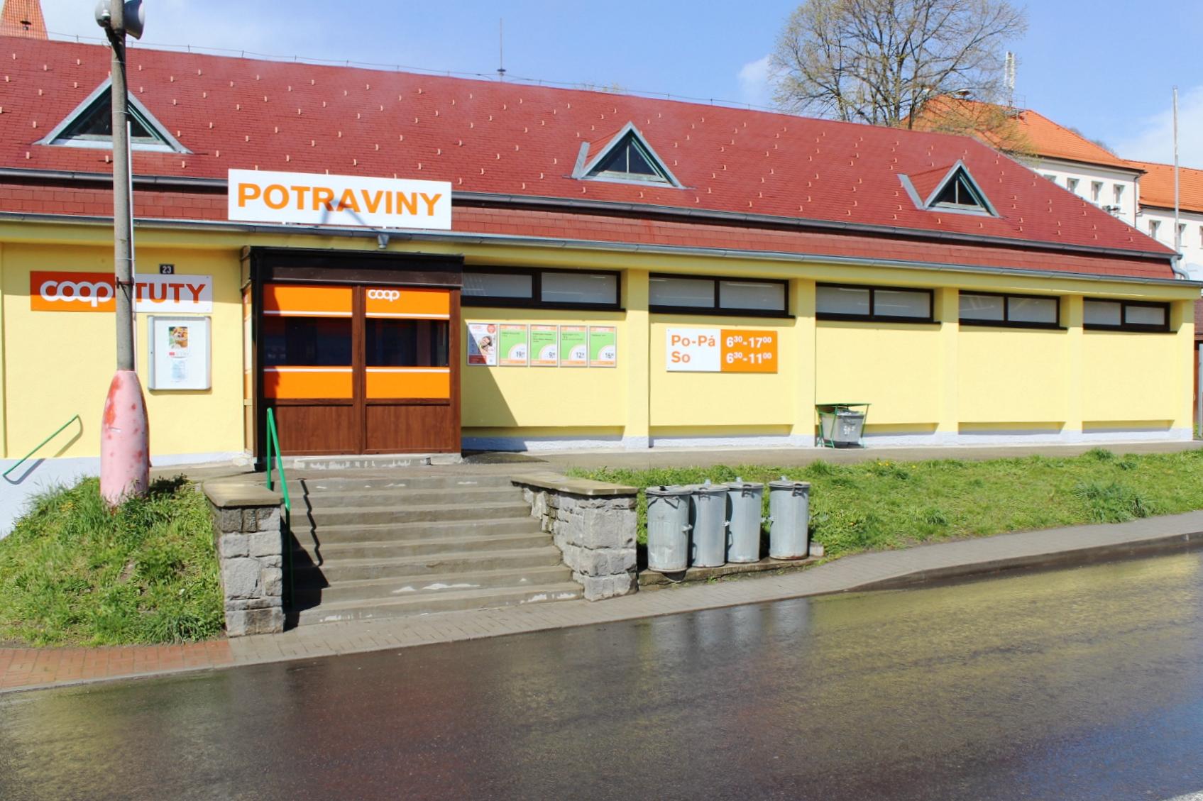 Potraviny COOP TUTY