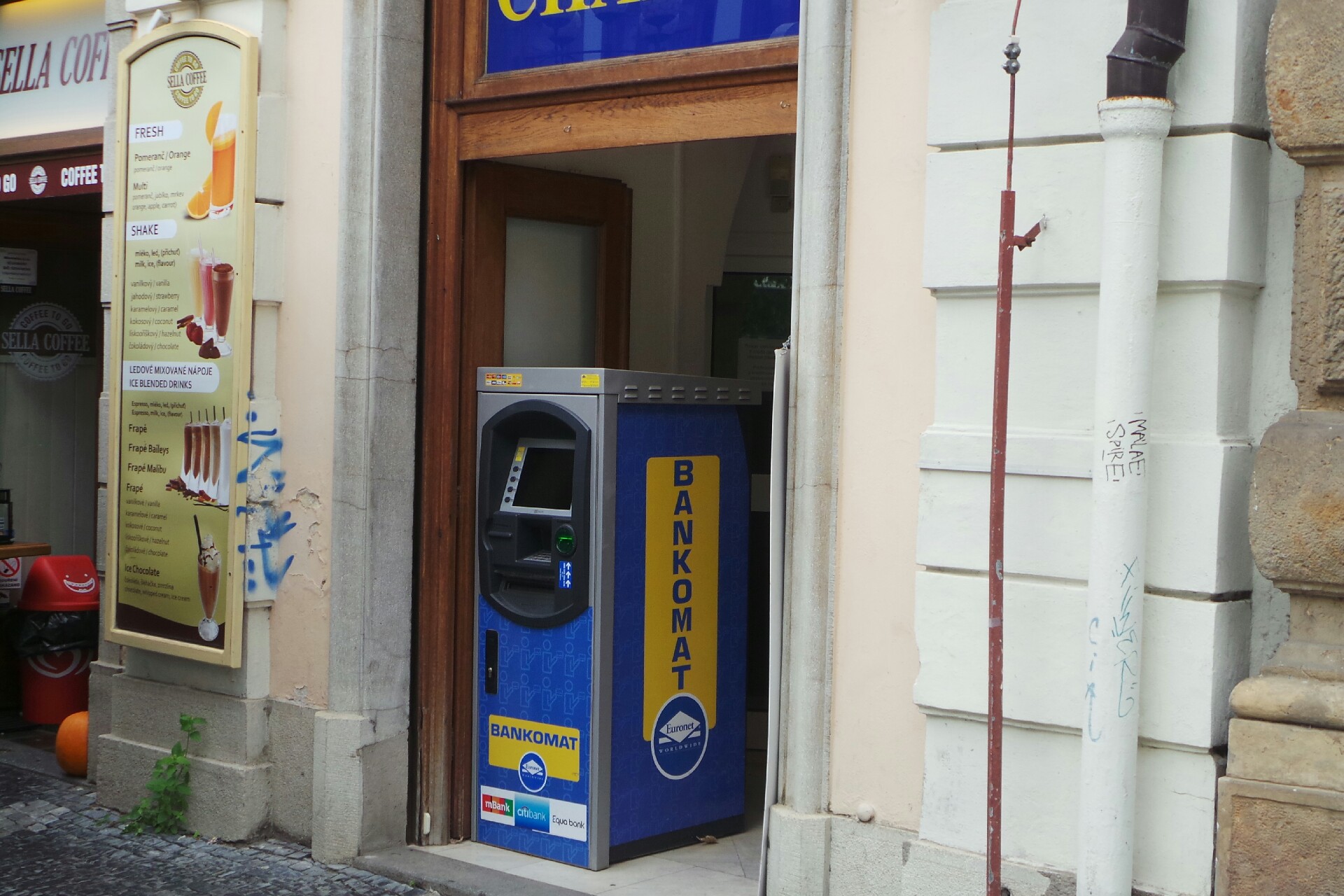 Bankomat Travelex ČR