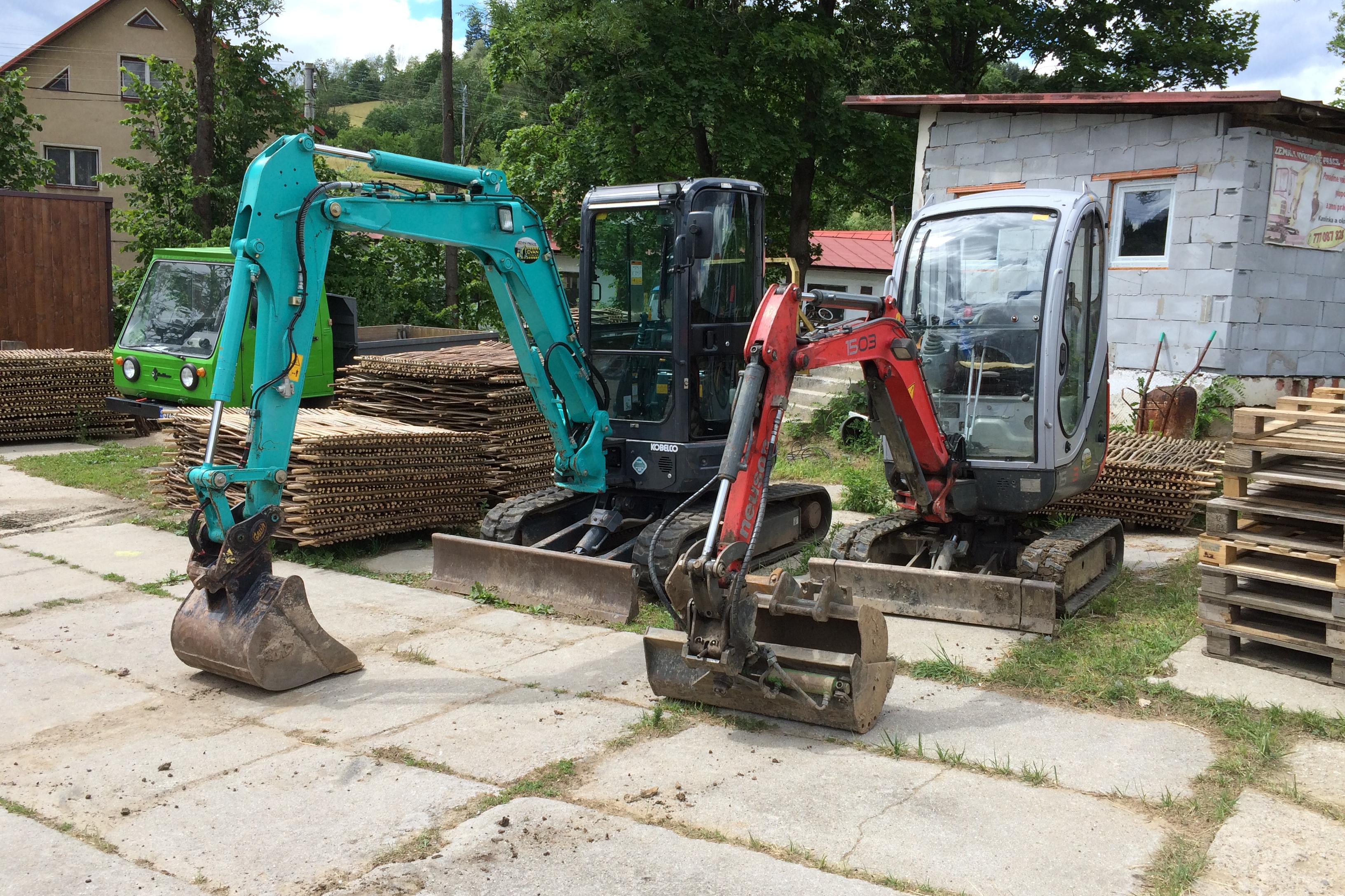 Zemní práce - CVANSTAV