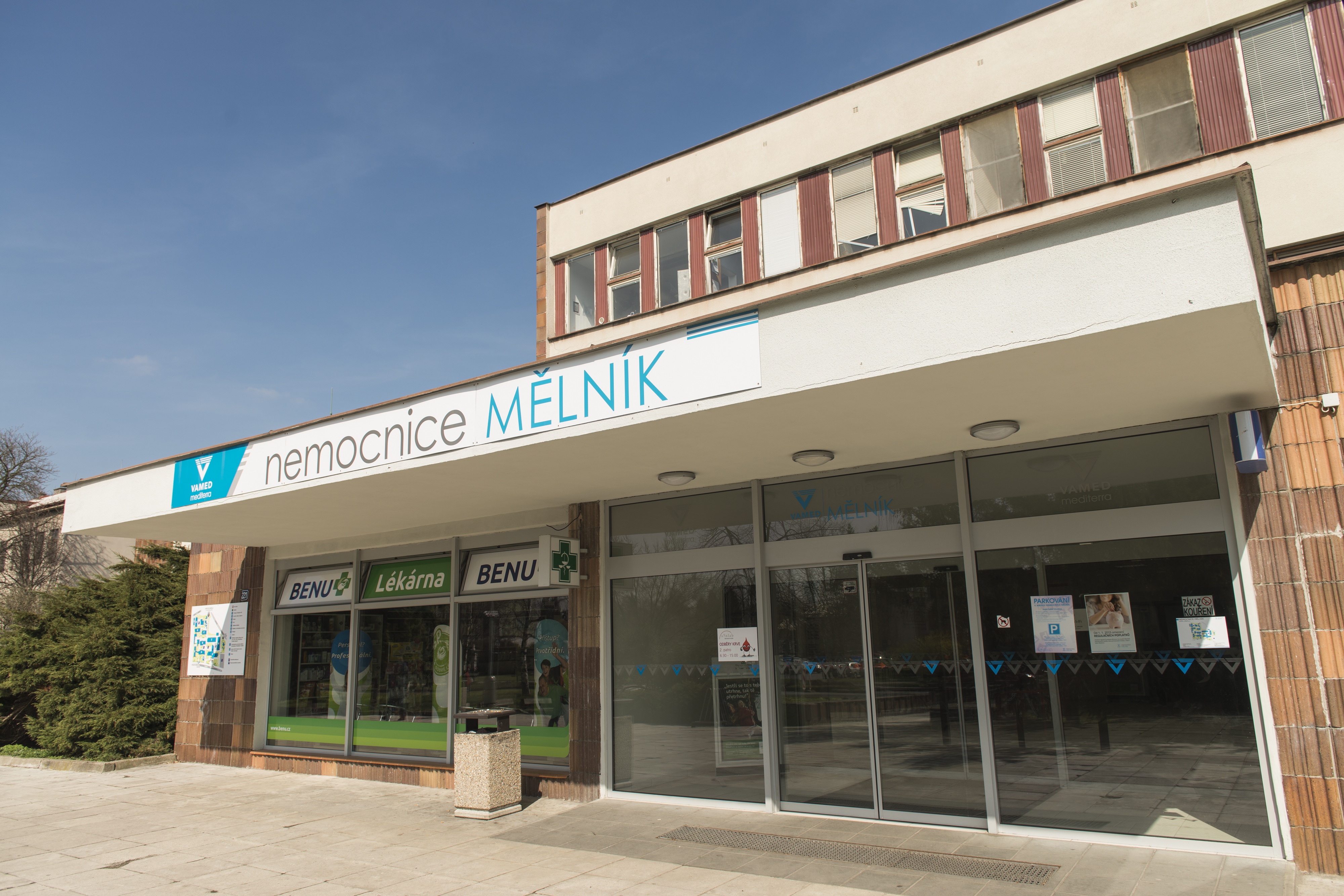 Infekční ambulance, jaterní poradna - Nemocnice Mělník