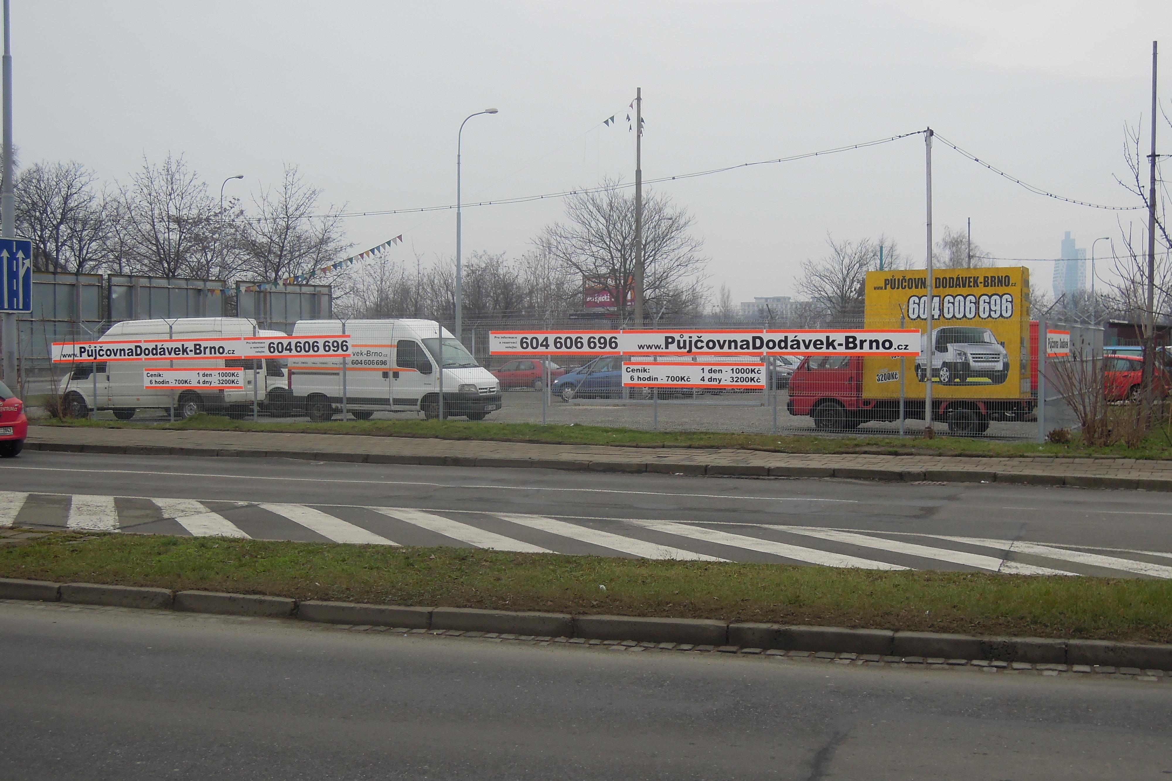 Půjčovna dodávek - Brno