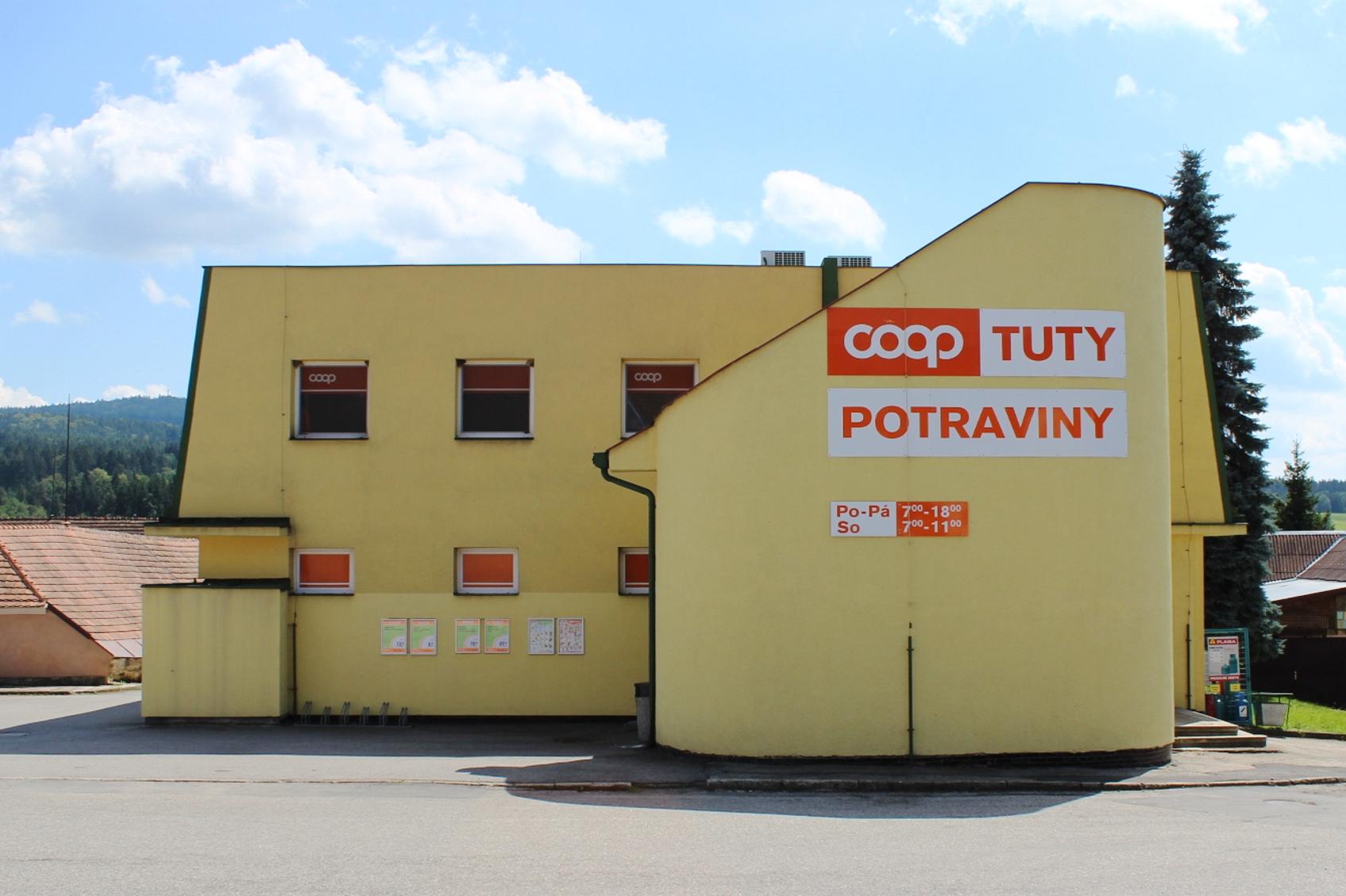 Potraviny COOP TUTY