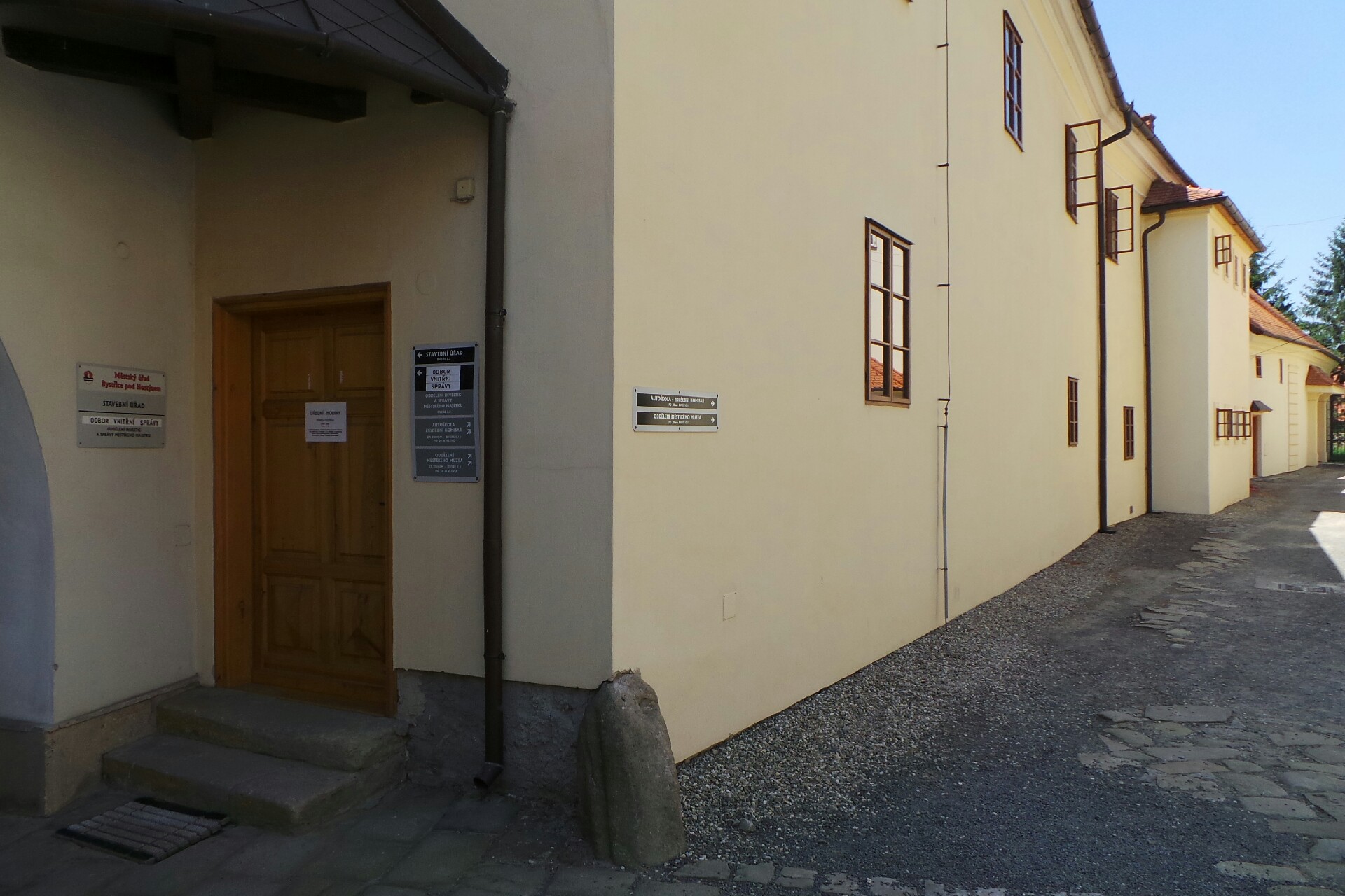 MÚ Bystřice pod Hostýnem - Odbor vnitřní správy