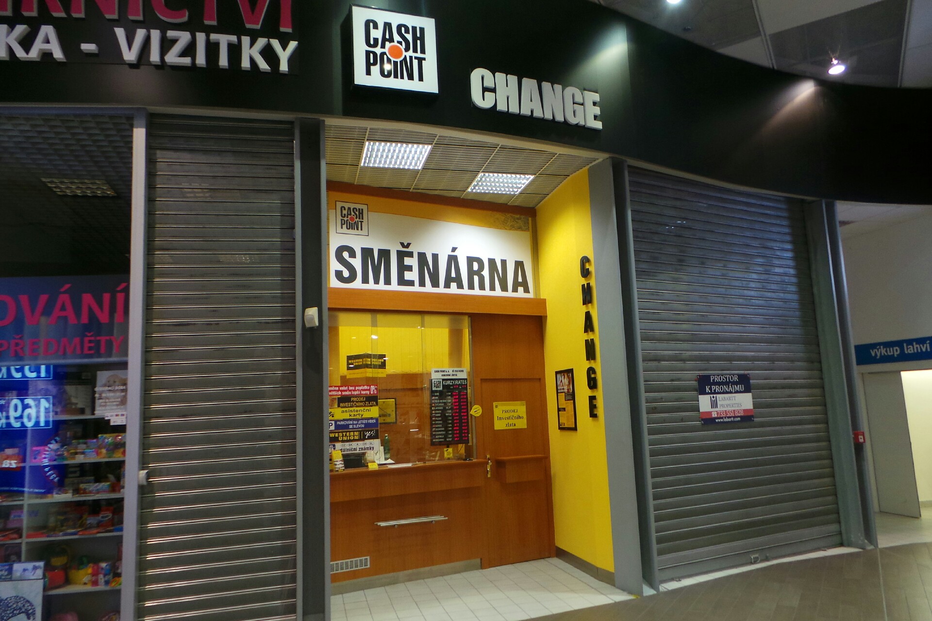 CASH POINT - SMĚNÁRNA