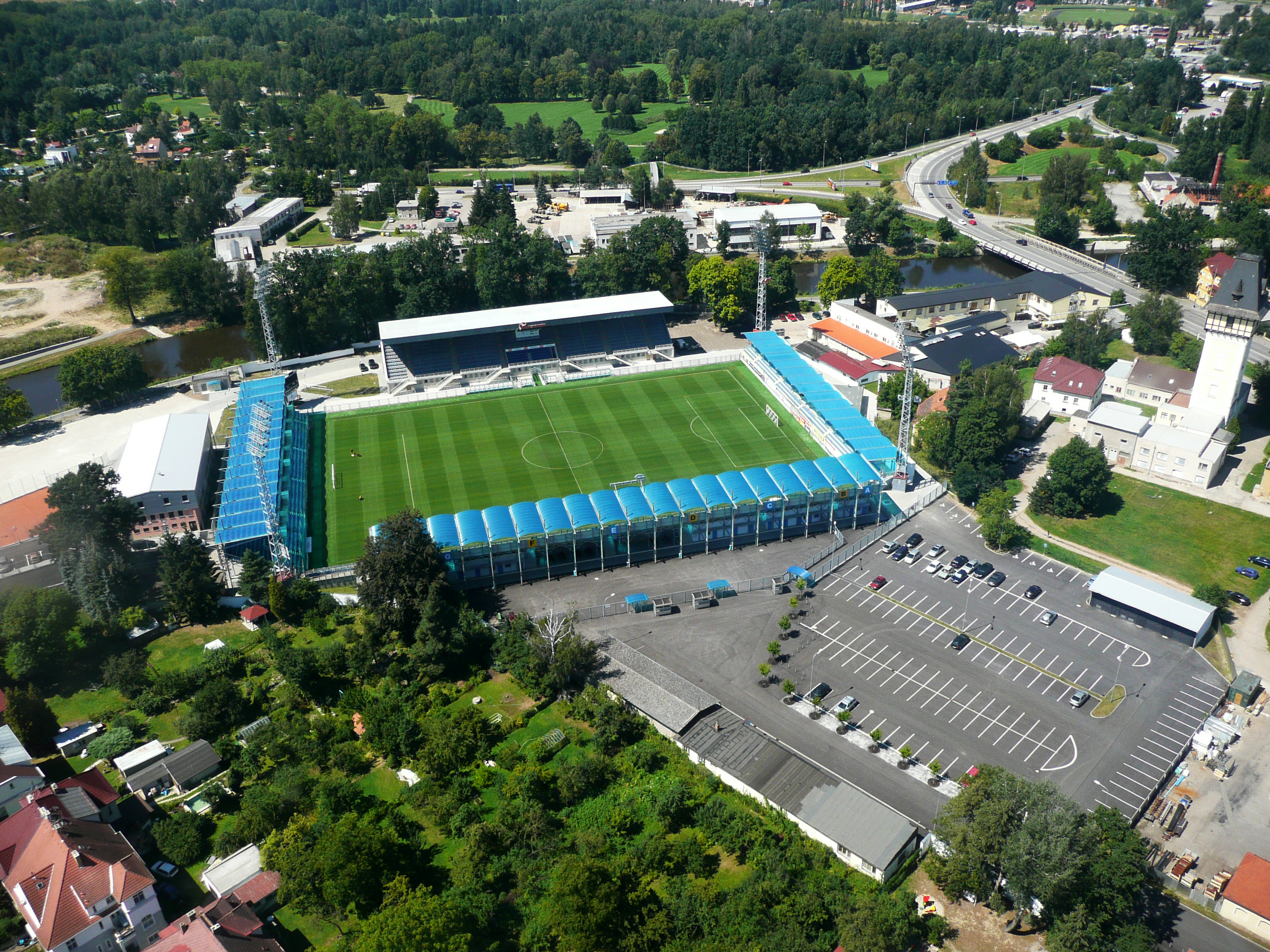 Fotbalový stadion Střelecký ostrov foto 2