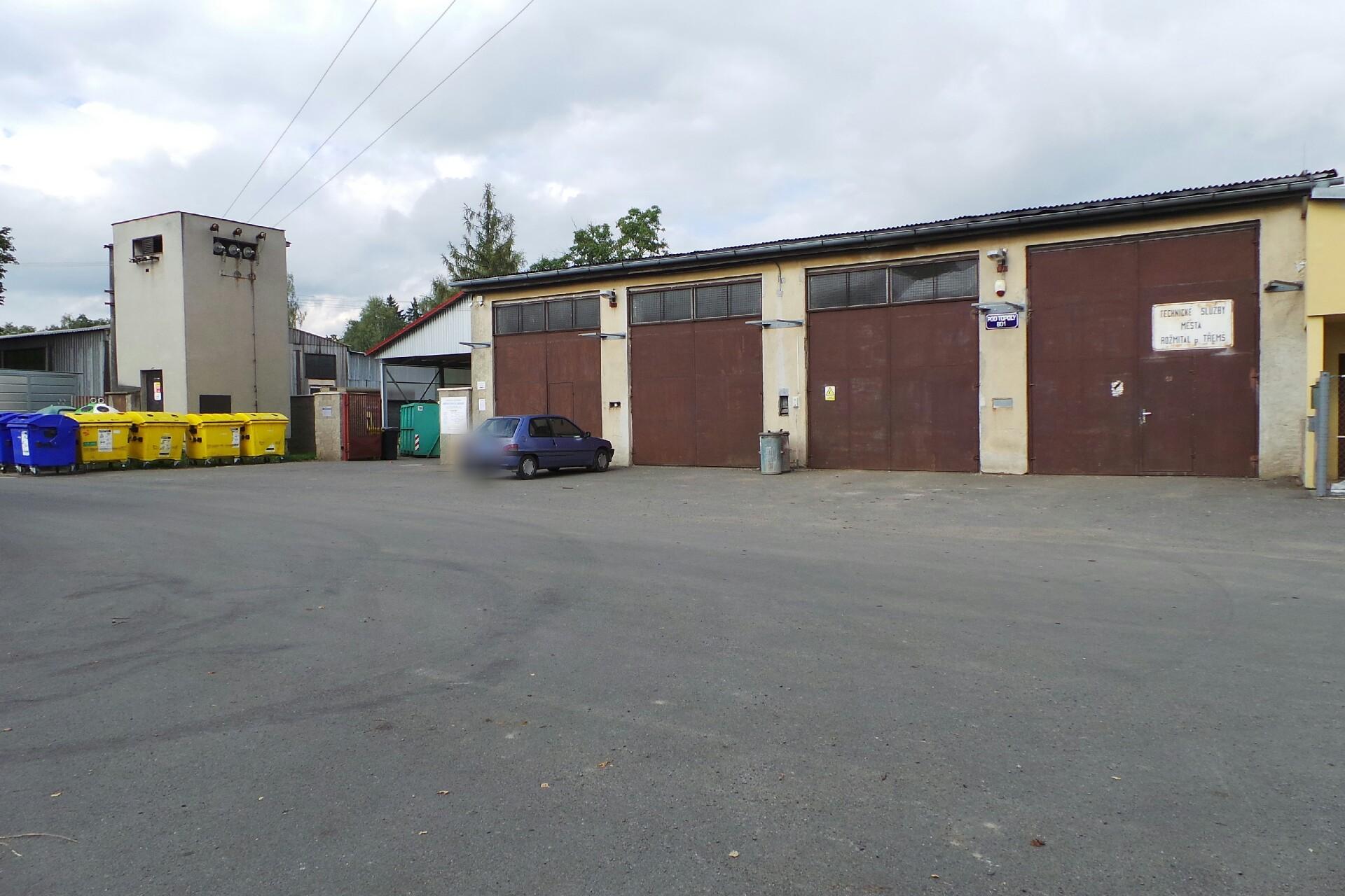 Sběrný dvůr - Město Rožmitál pod Třemšínem
