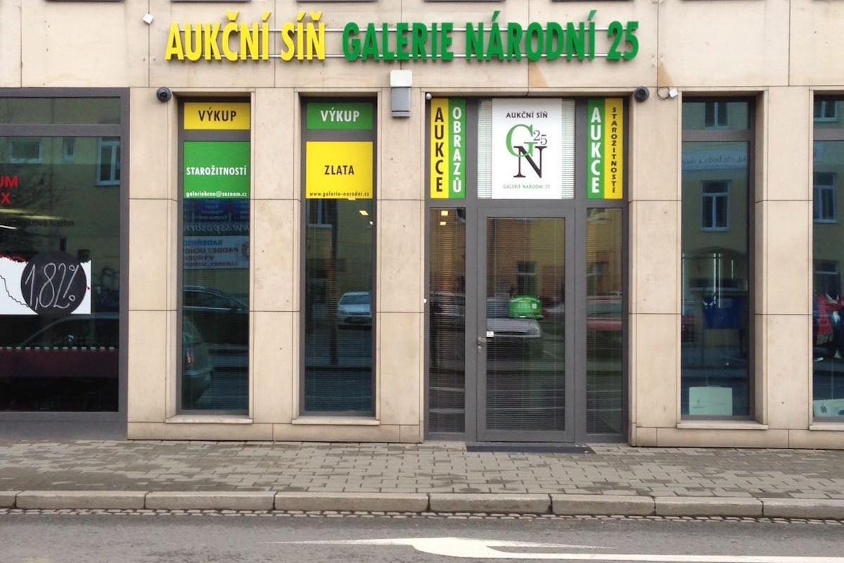 AUKČNÍ SÍŇ GALERIE NÁRODNÍ 25, s.r.o.
