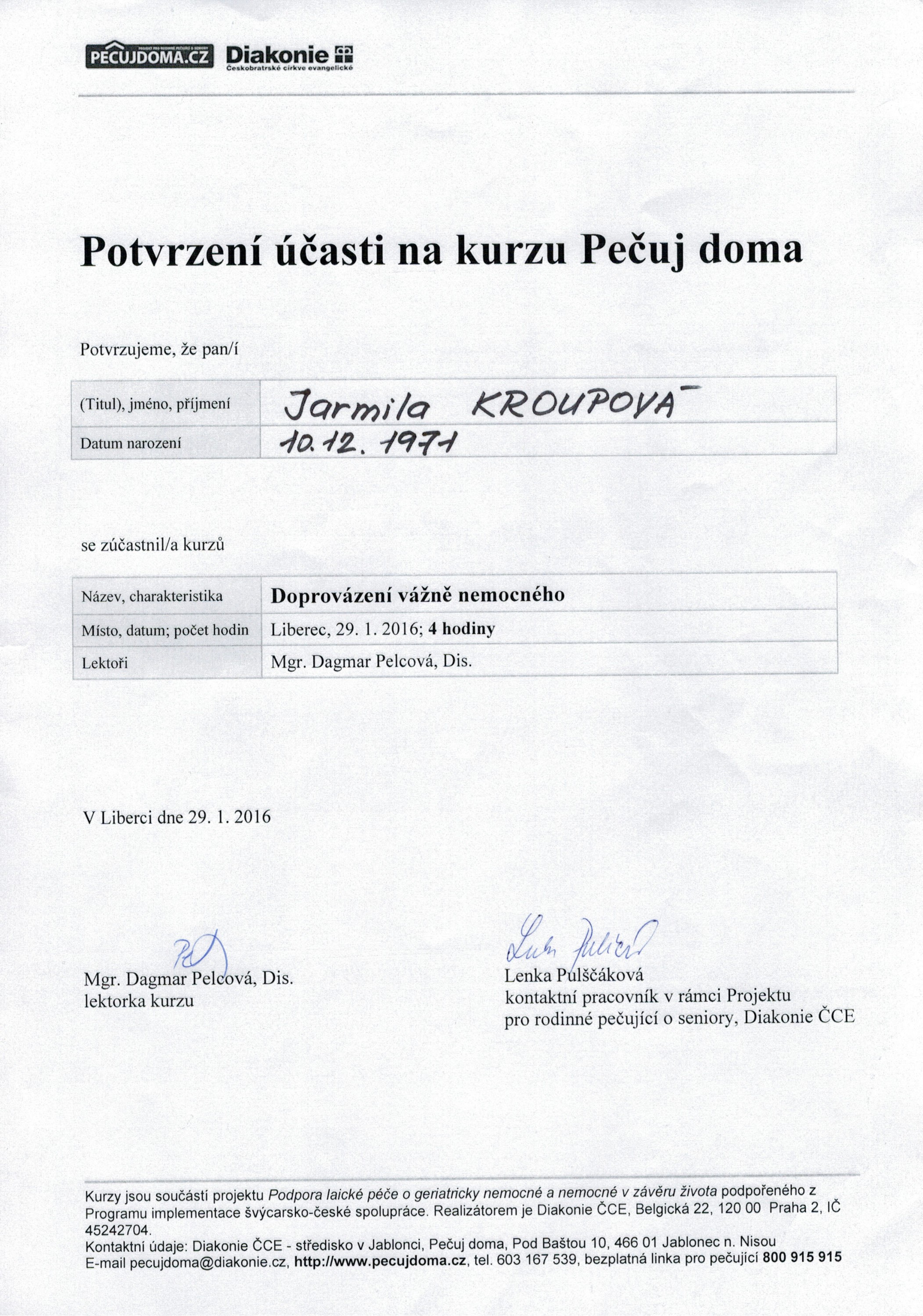 Cesta Pomoci foto 5
