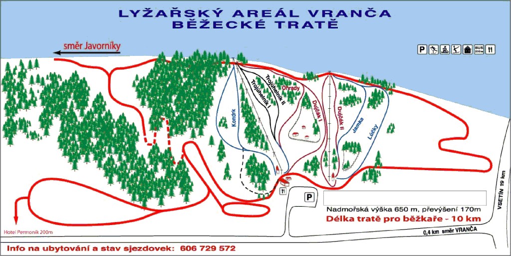 Lyžařský areál Vranča foto 4