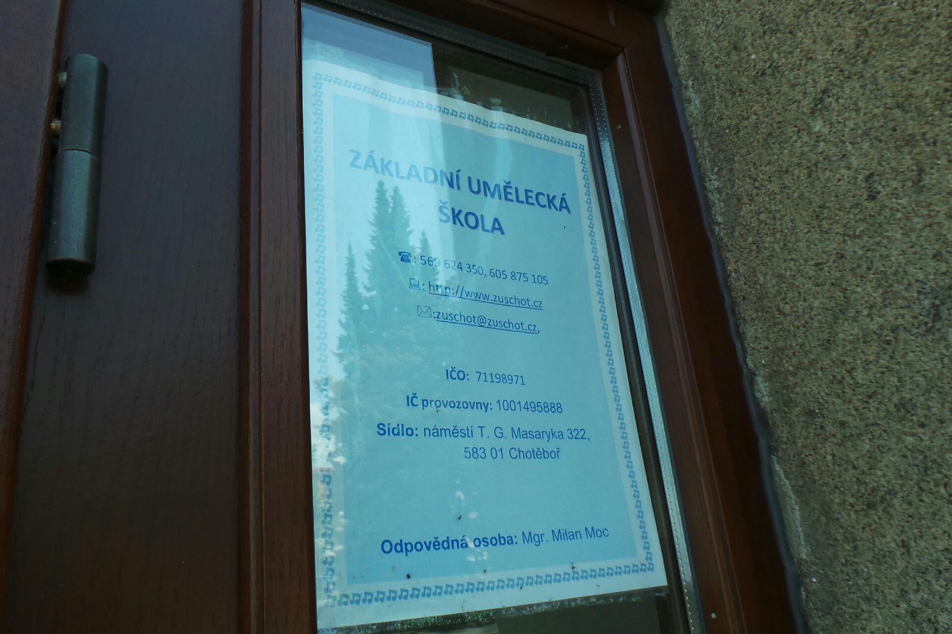 Základní umělecká škola, Chotěboř, Náměstí TGM 322 foto 2