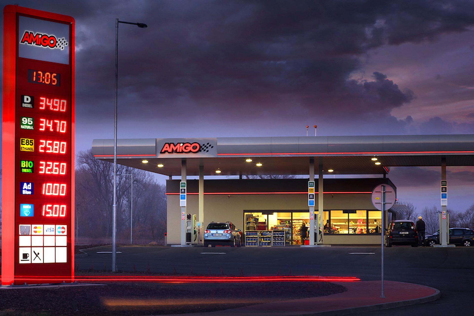 Čerpací stanice Amigo