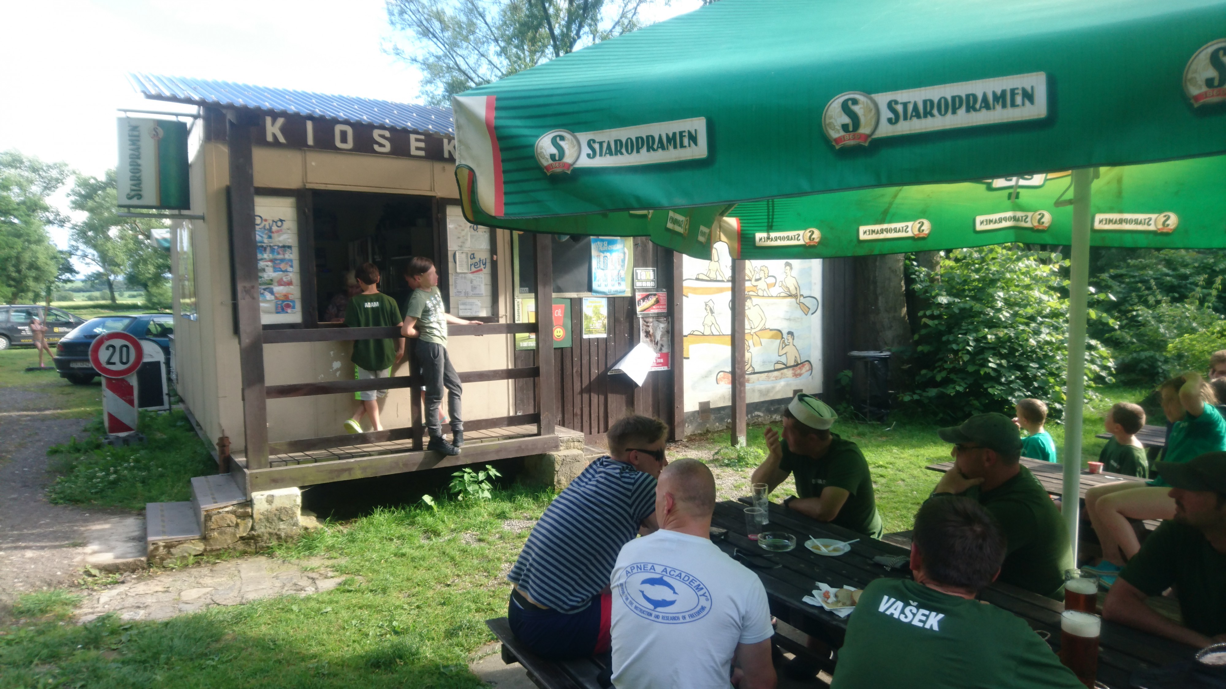 Tábořiště Štěkeň - občerstvení foto 1