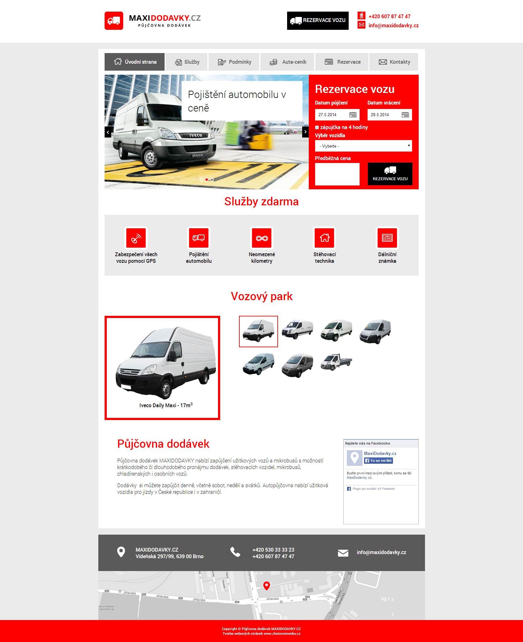 Půjčovna dodávek MAXIDODAVKY.CZ foto 2