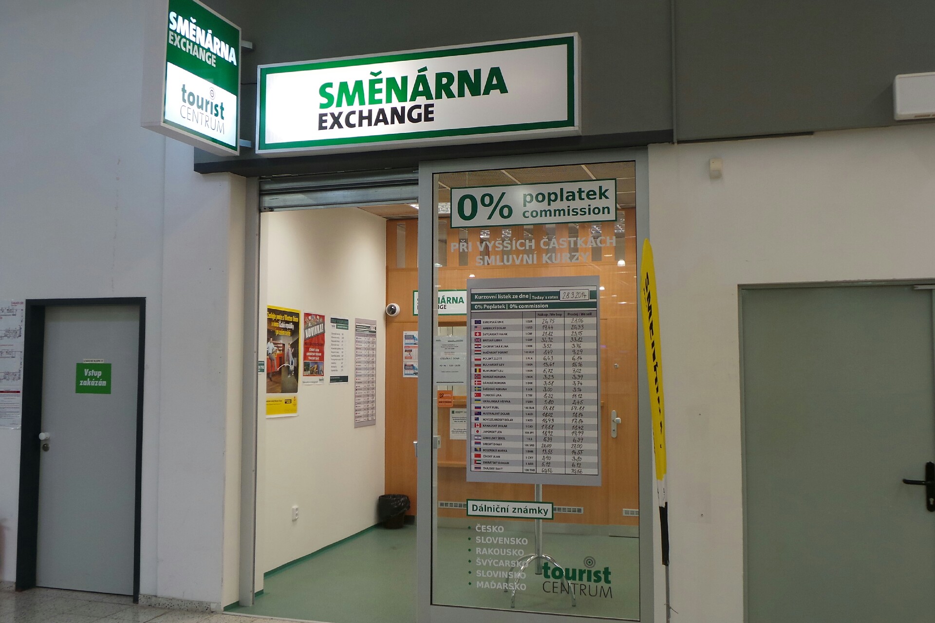 Směnárna Tourist centrum