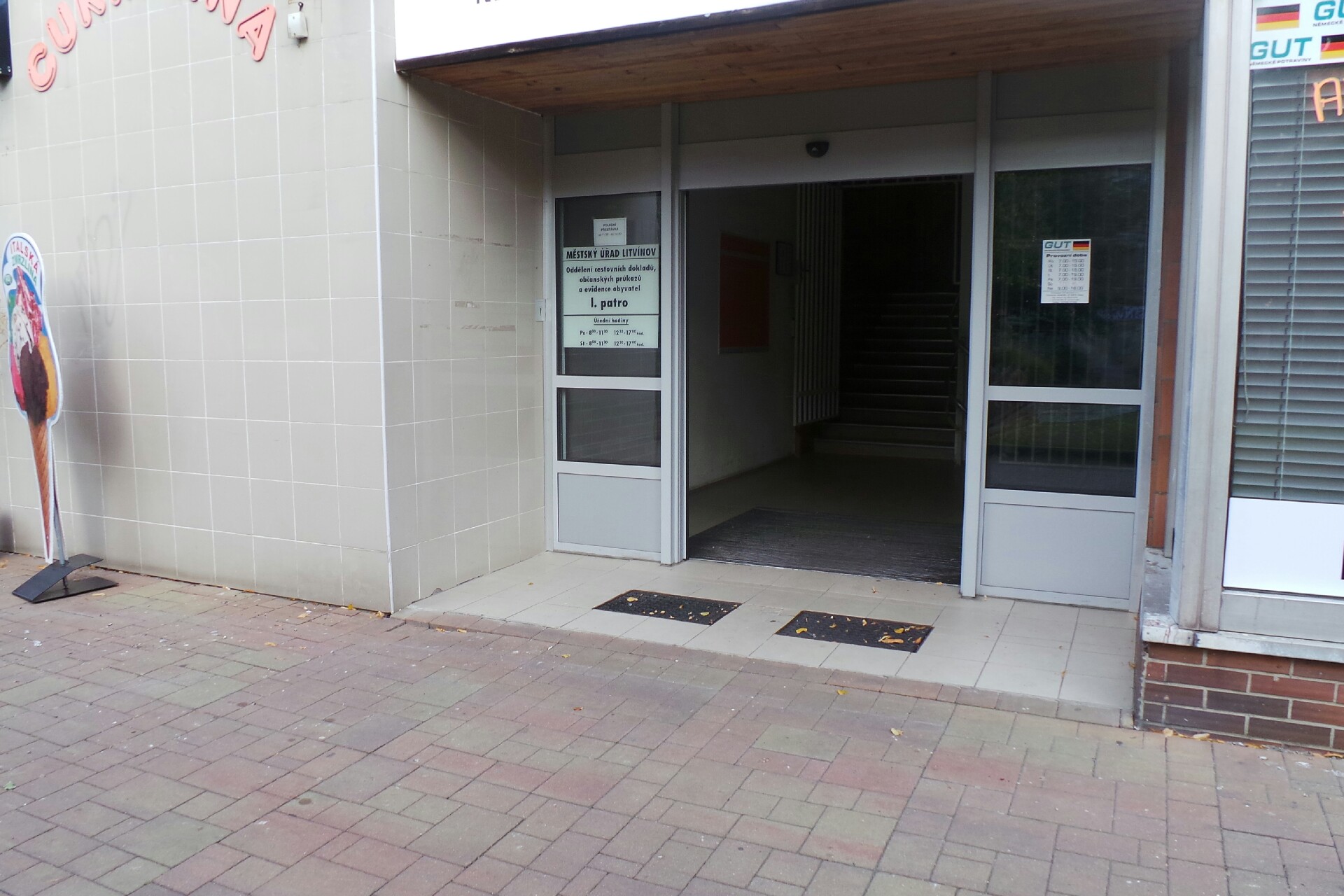 Městský úřad Litvínov - Odbor správních evidencí - Oddělení správní