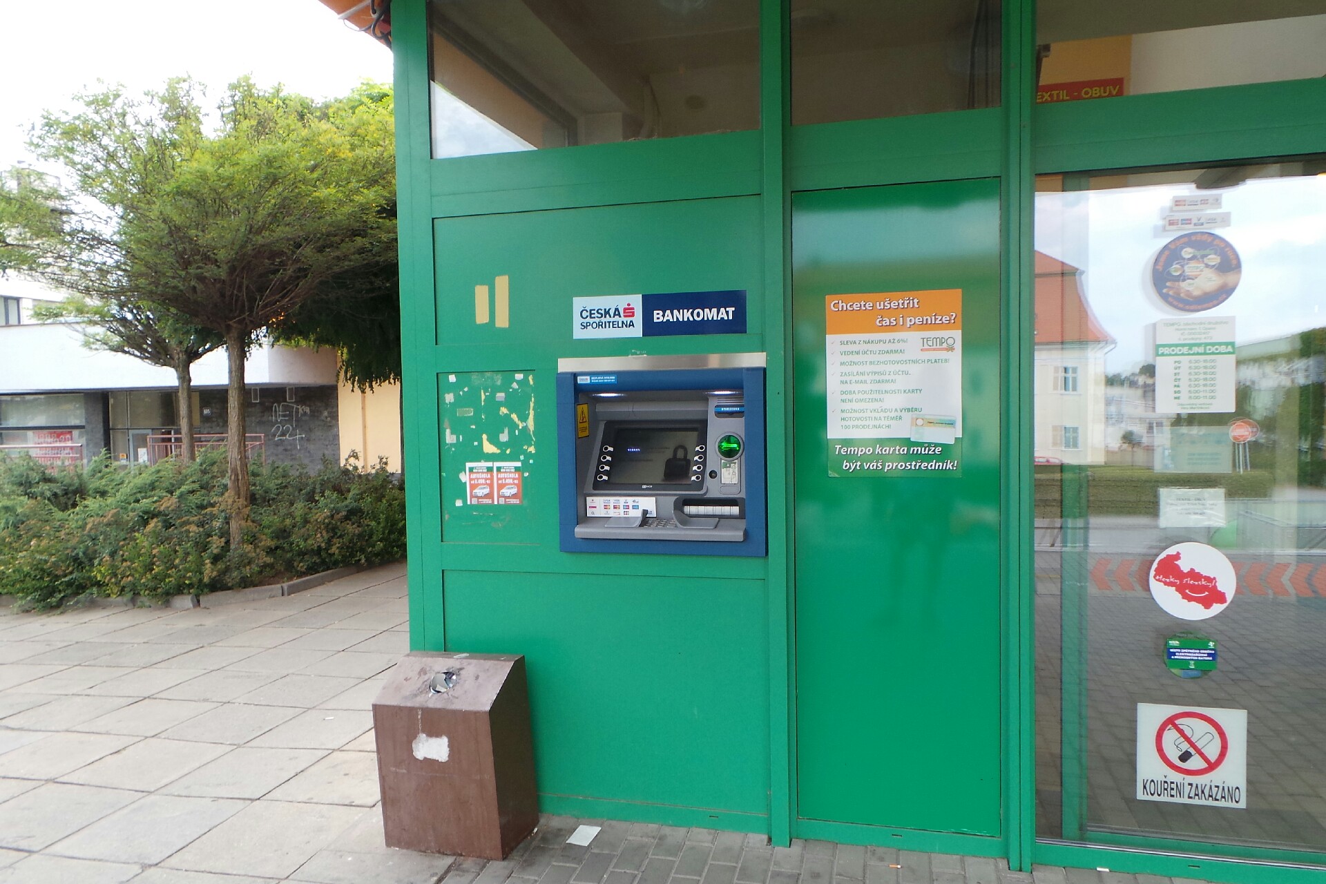 Bankomat České spořitelny