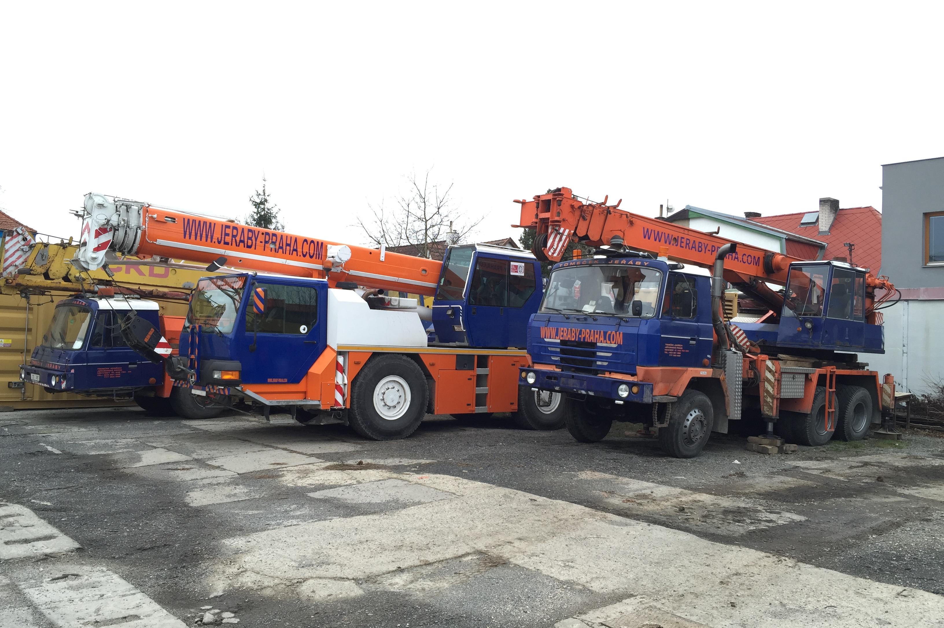 Autojeřáby Jindřich Tomeček