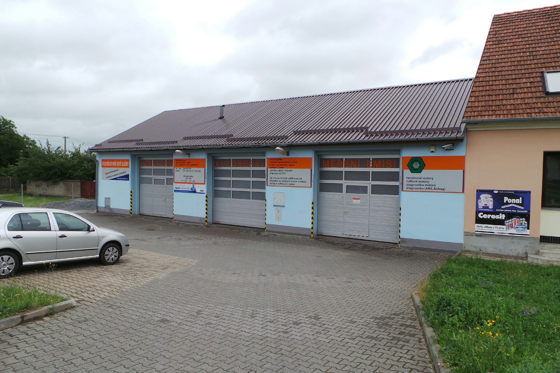 Autoservis, autodíly Zahrádka