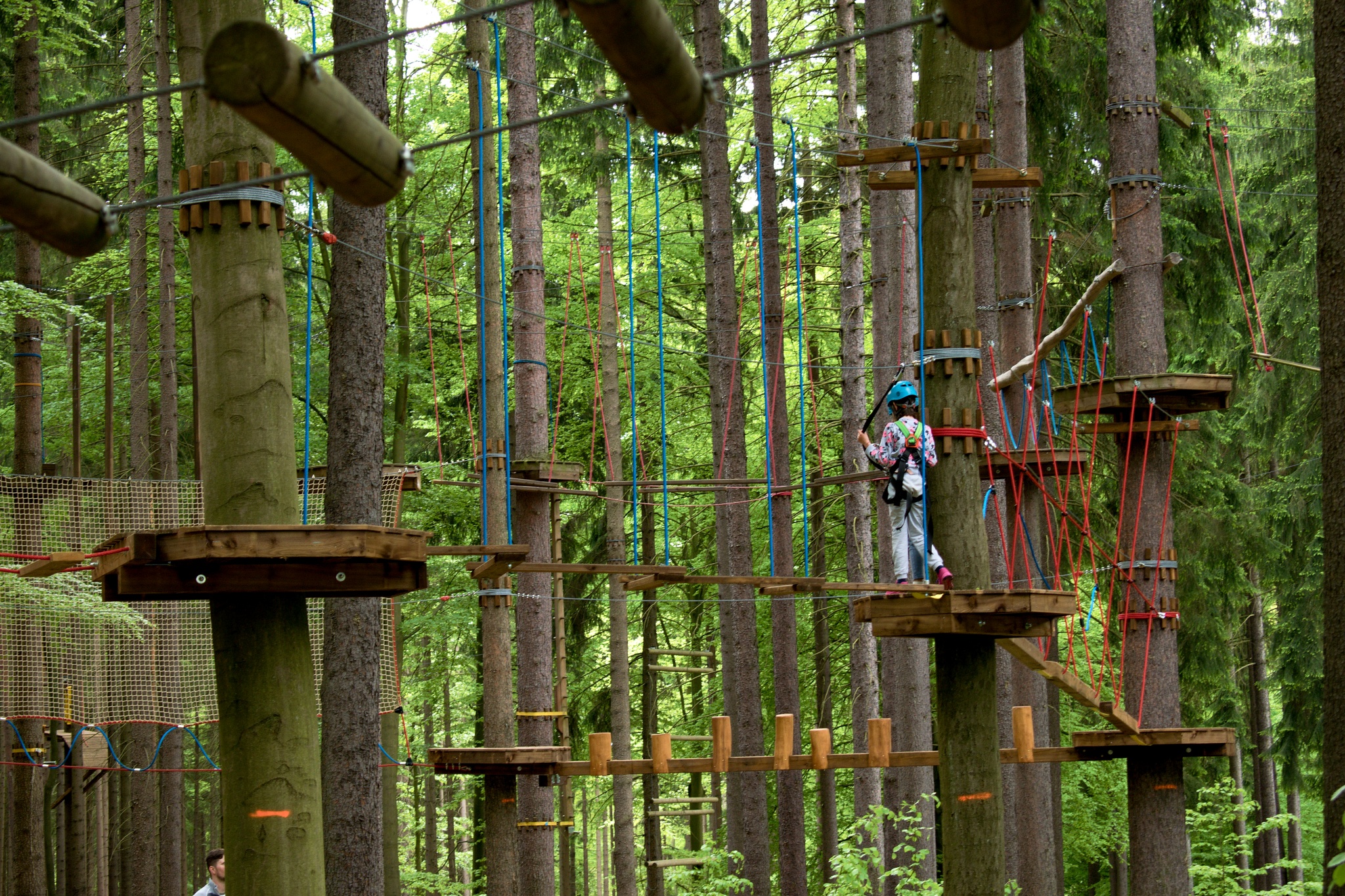 Přírodní lanové centrum svatý Linhart foto 4