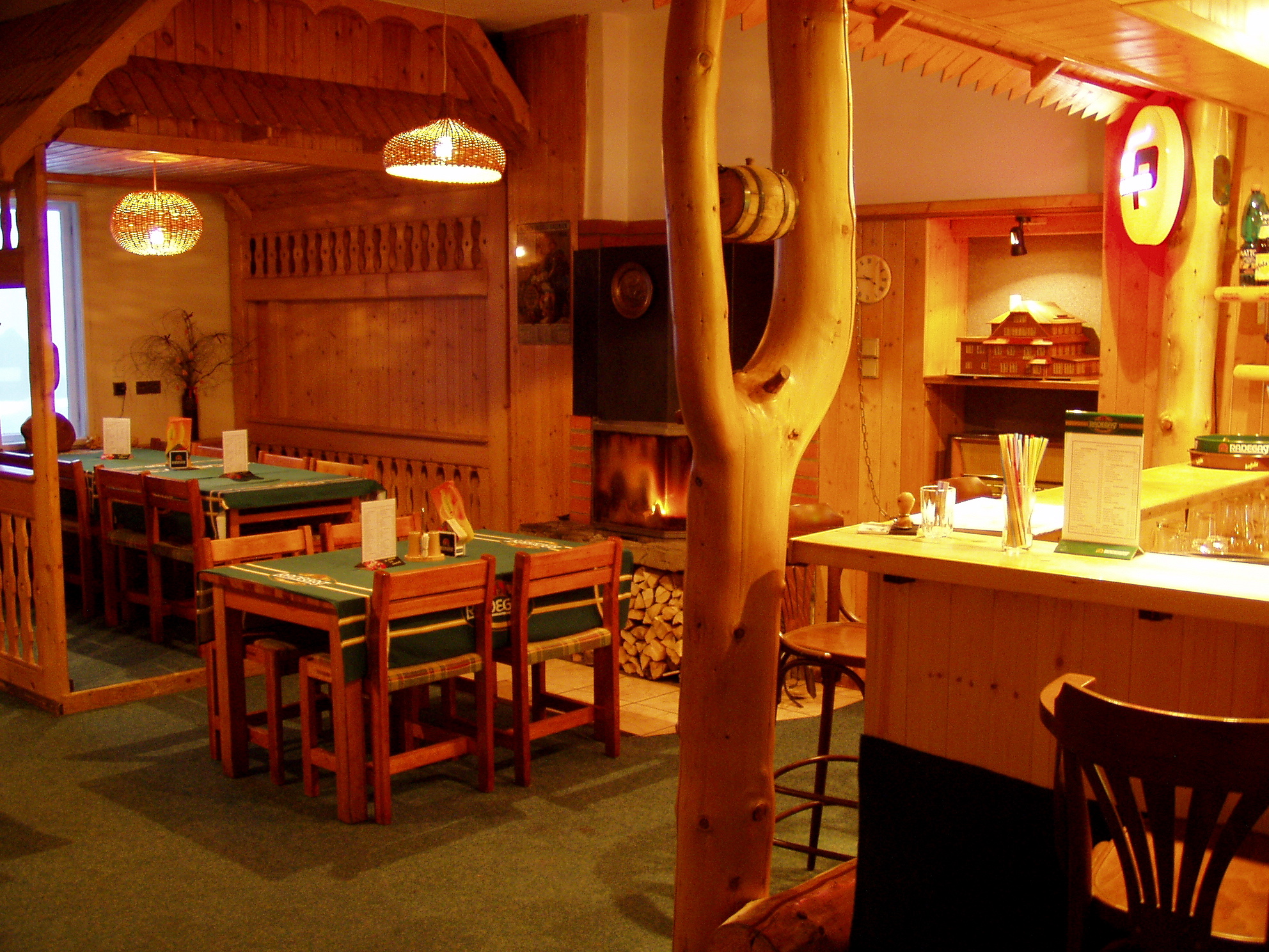 Restaurace hotel Portáš