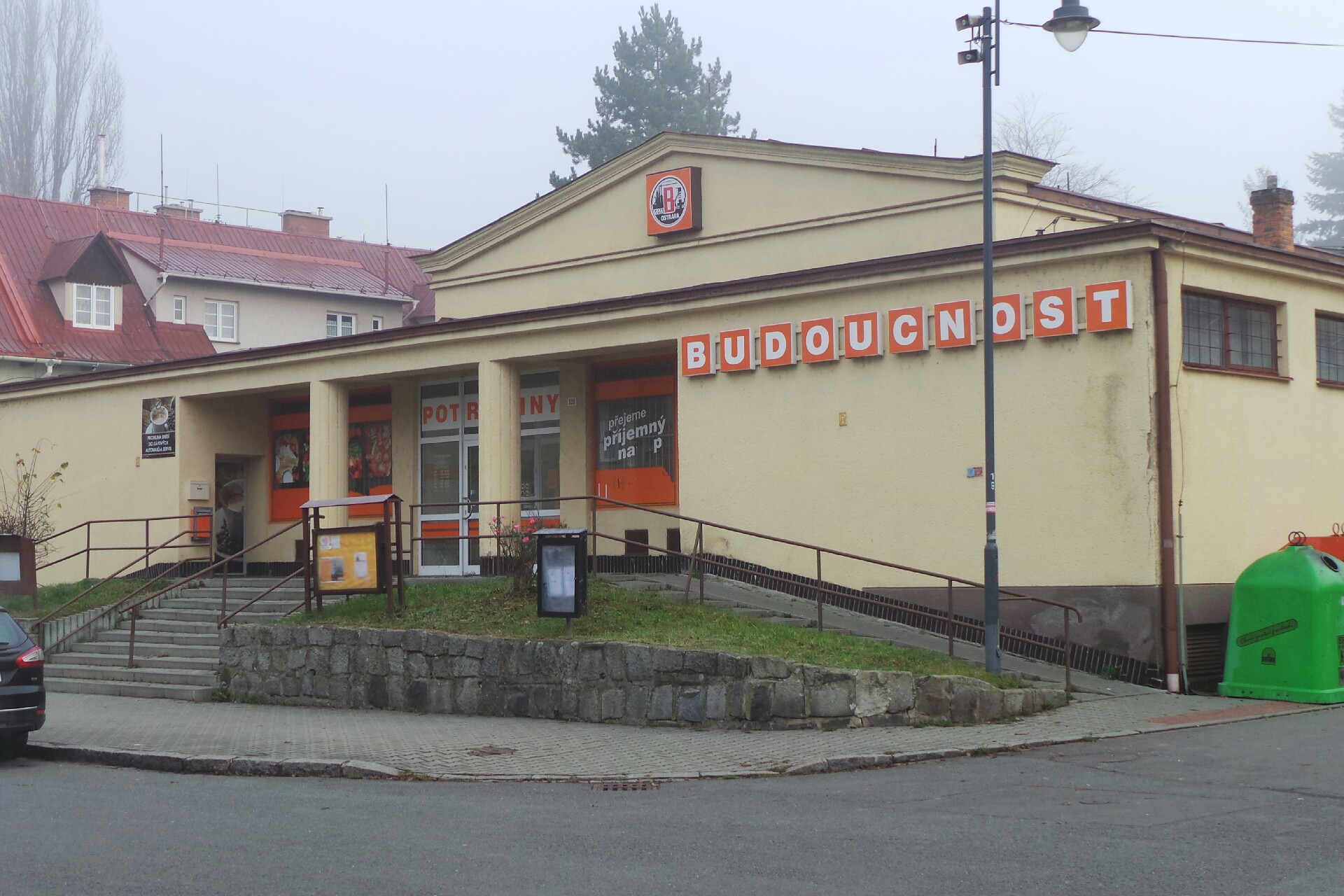 BUDOUCNOST, spotřební družstvo v Ostravě