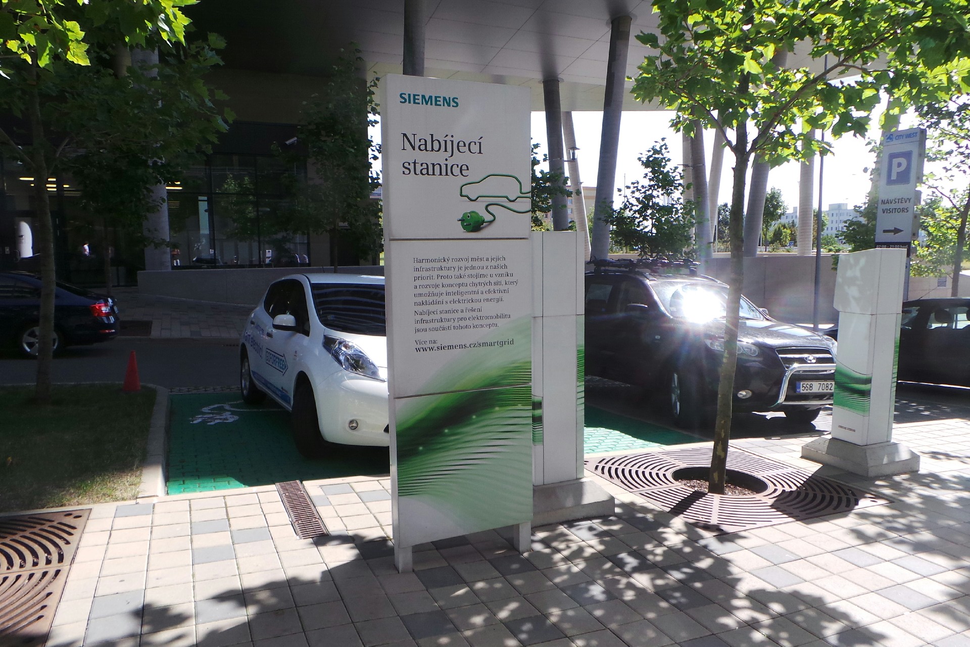 Nabíjecí stanice Siemens