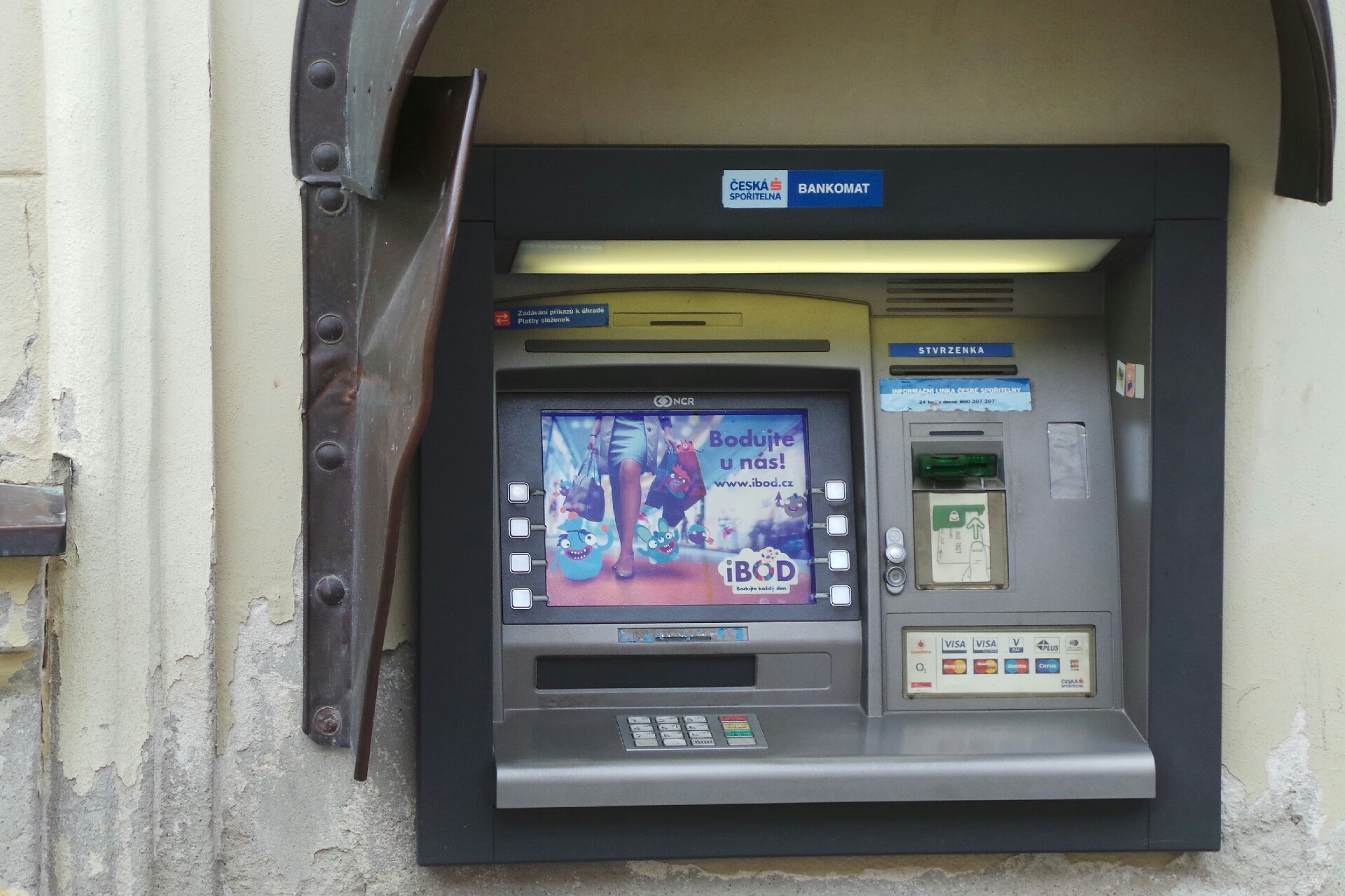 Bankomat České spořitelny