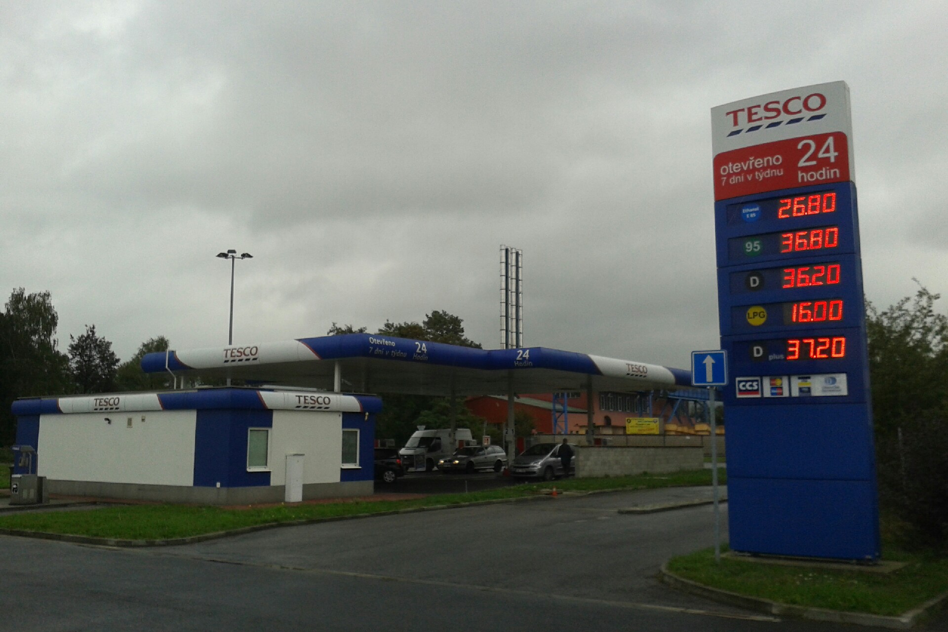 Tesco Čerpací stanice