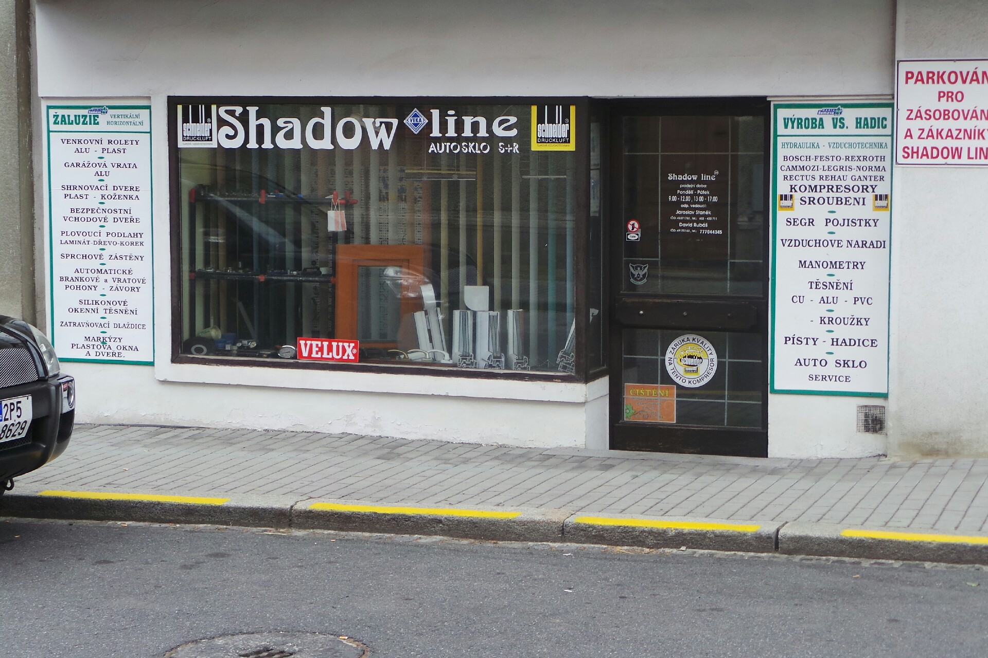 Shadow line - UNISTAV, s.r.o.