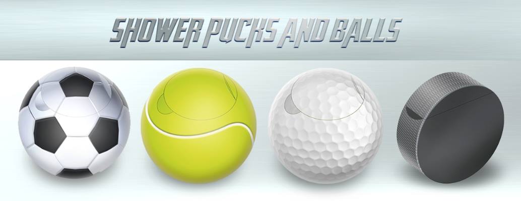 Shower pucks and balls foto 1