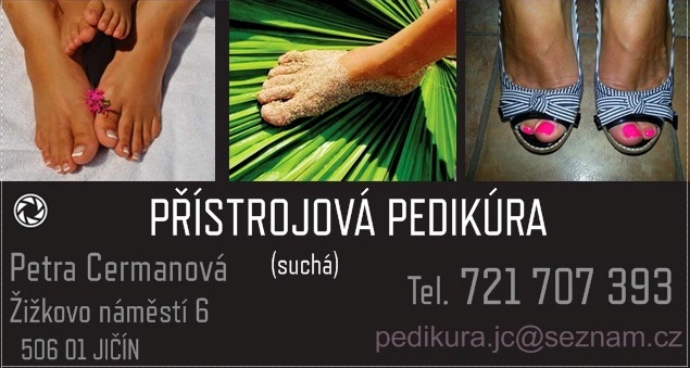 Petra Cermanová - Přístrojová pedikúra Jičín foto 3