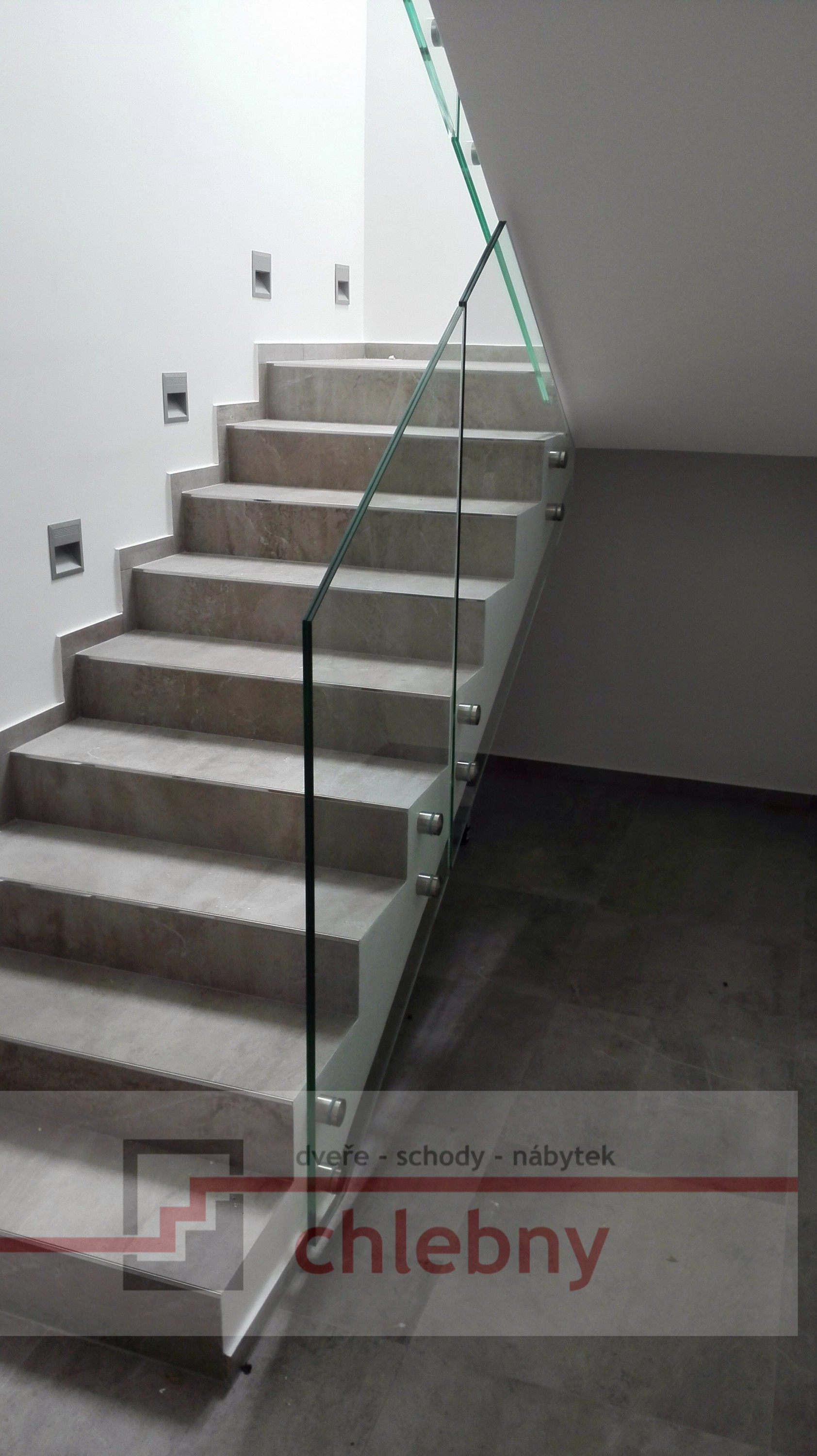 Chlebny - skleněné zábradlí a balustrády foto 5