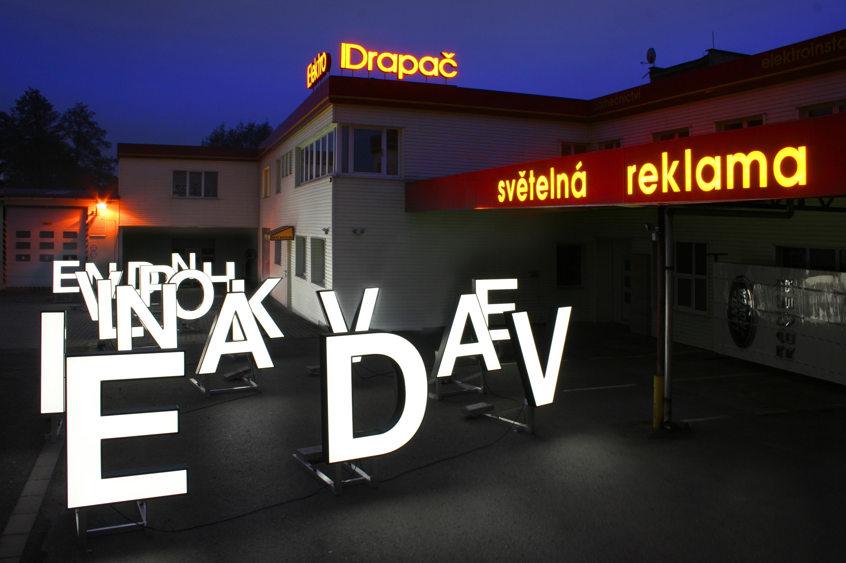 ELEKTRO DRAPAČ - světelná reklama