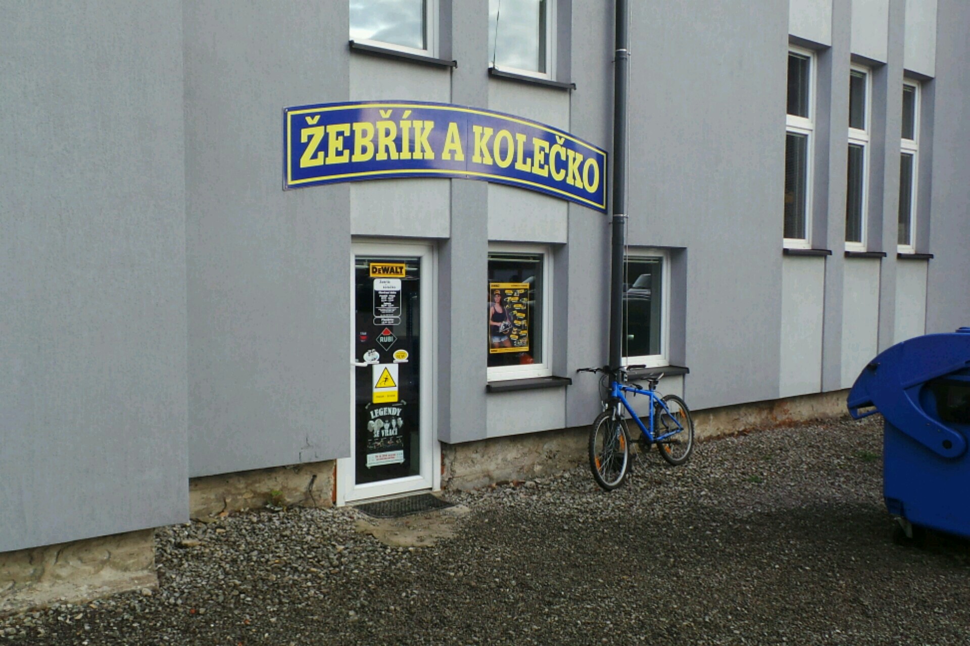 Žebřík a kolečko