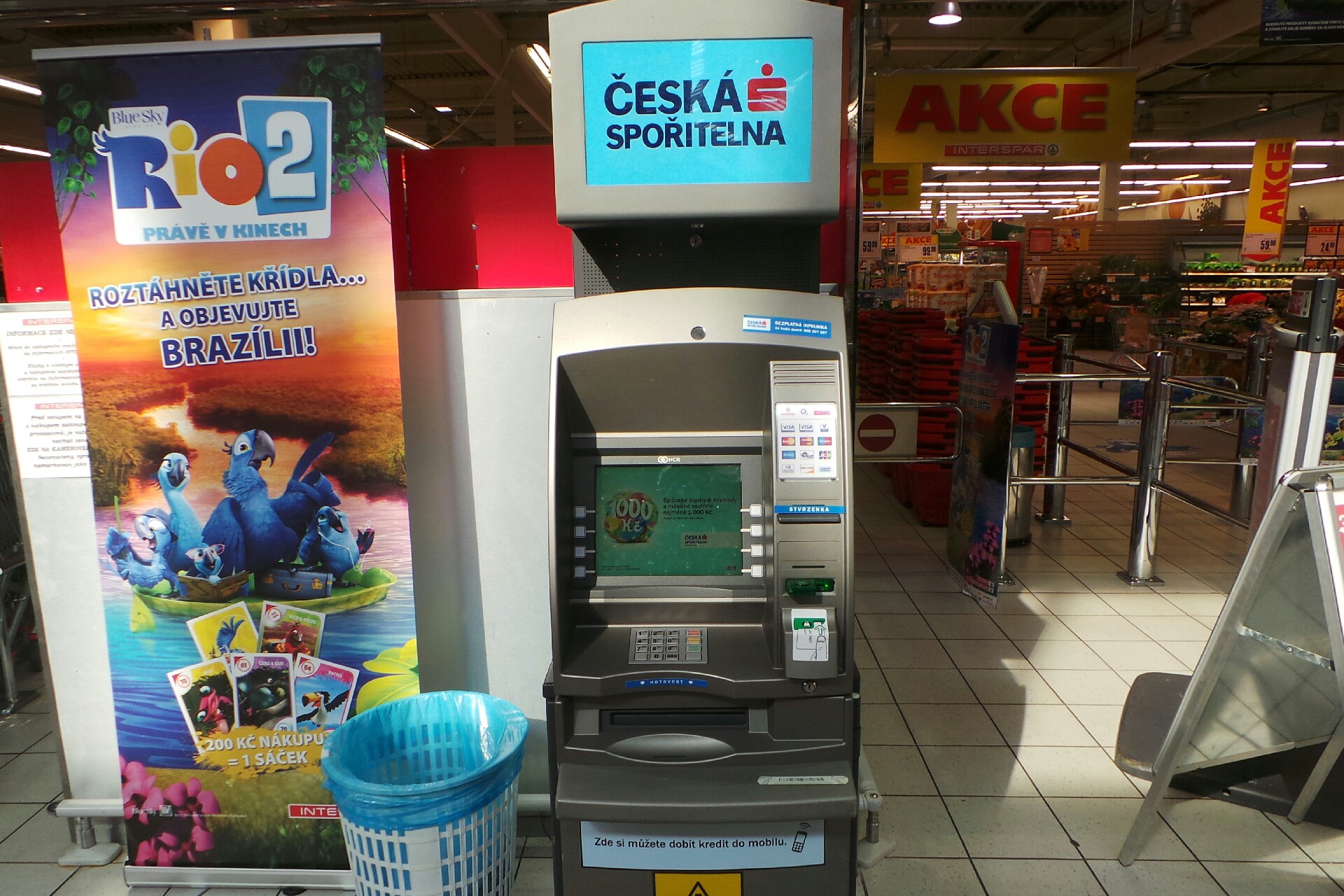 Bankomat České spořitelny