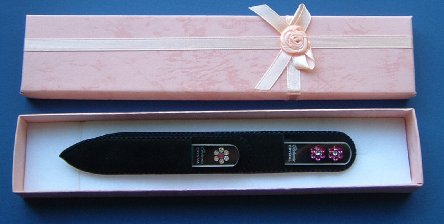 BOHEMIA glass nail file - skleněné pilníky foto 3