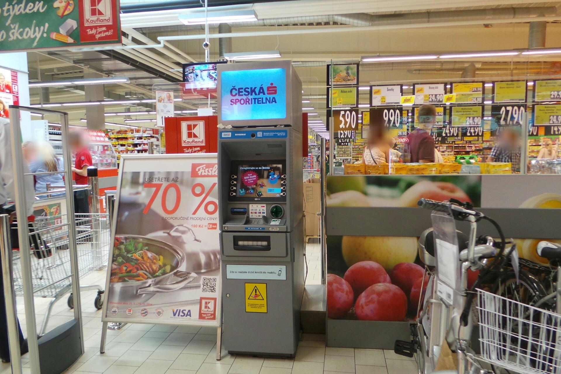 Bankomat České spořitelny