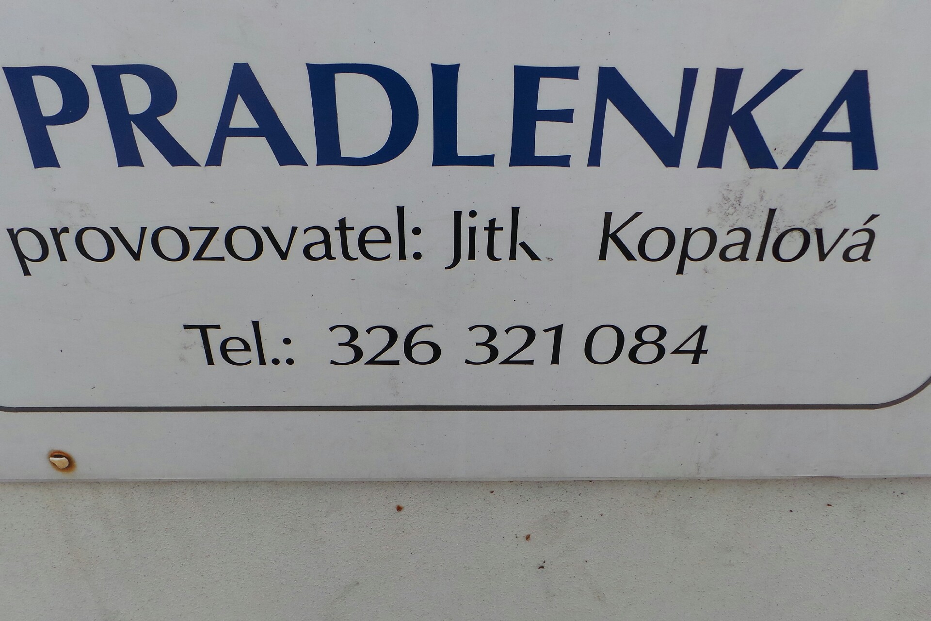 PRADLENKA - J.Kopalová foto 2